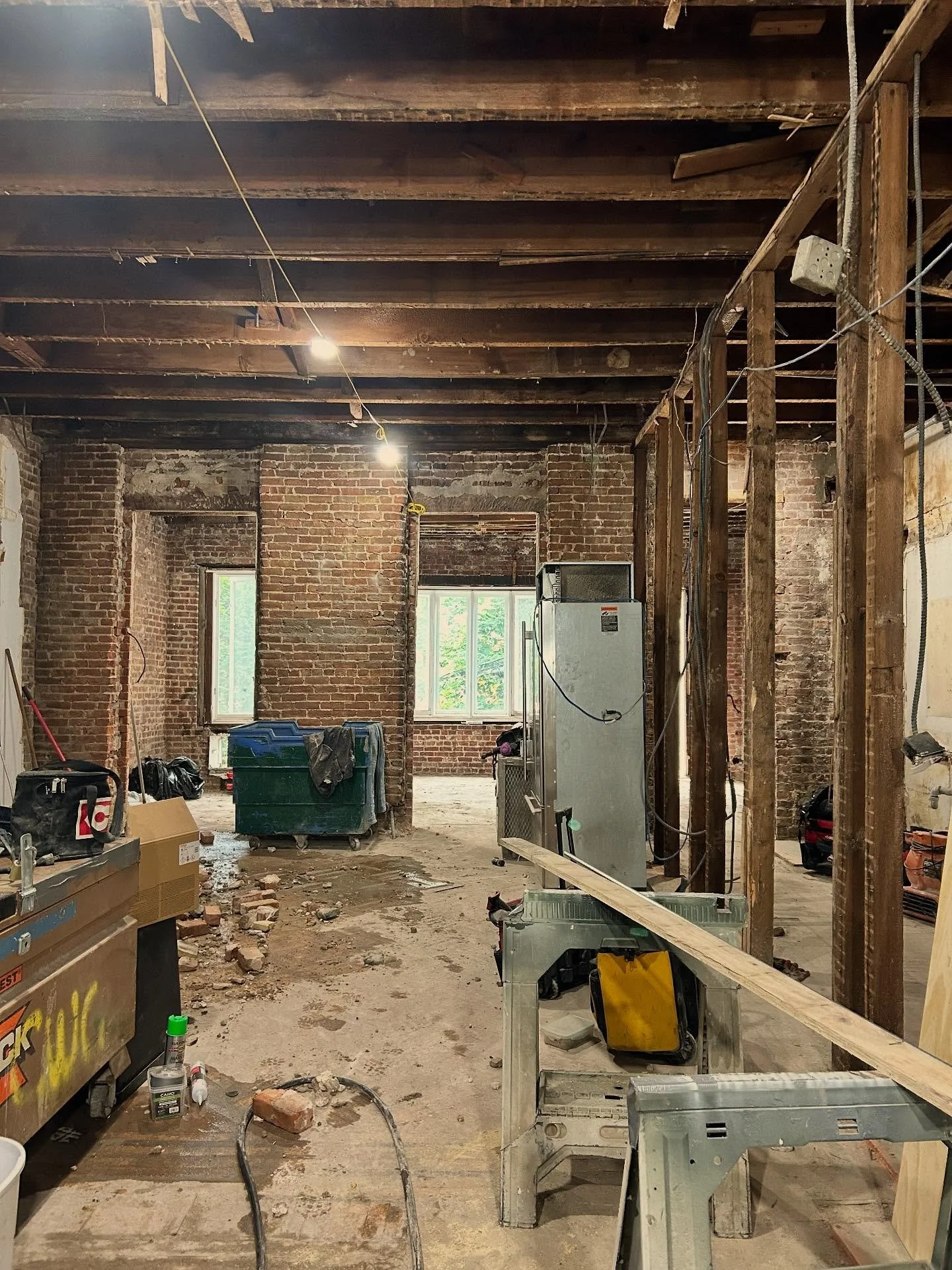 #demolition progress at our #brooklynheights #townhouse