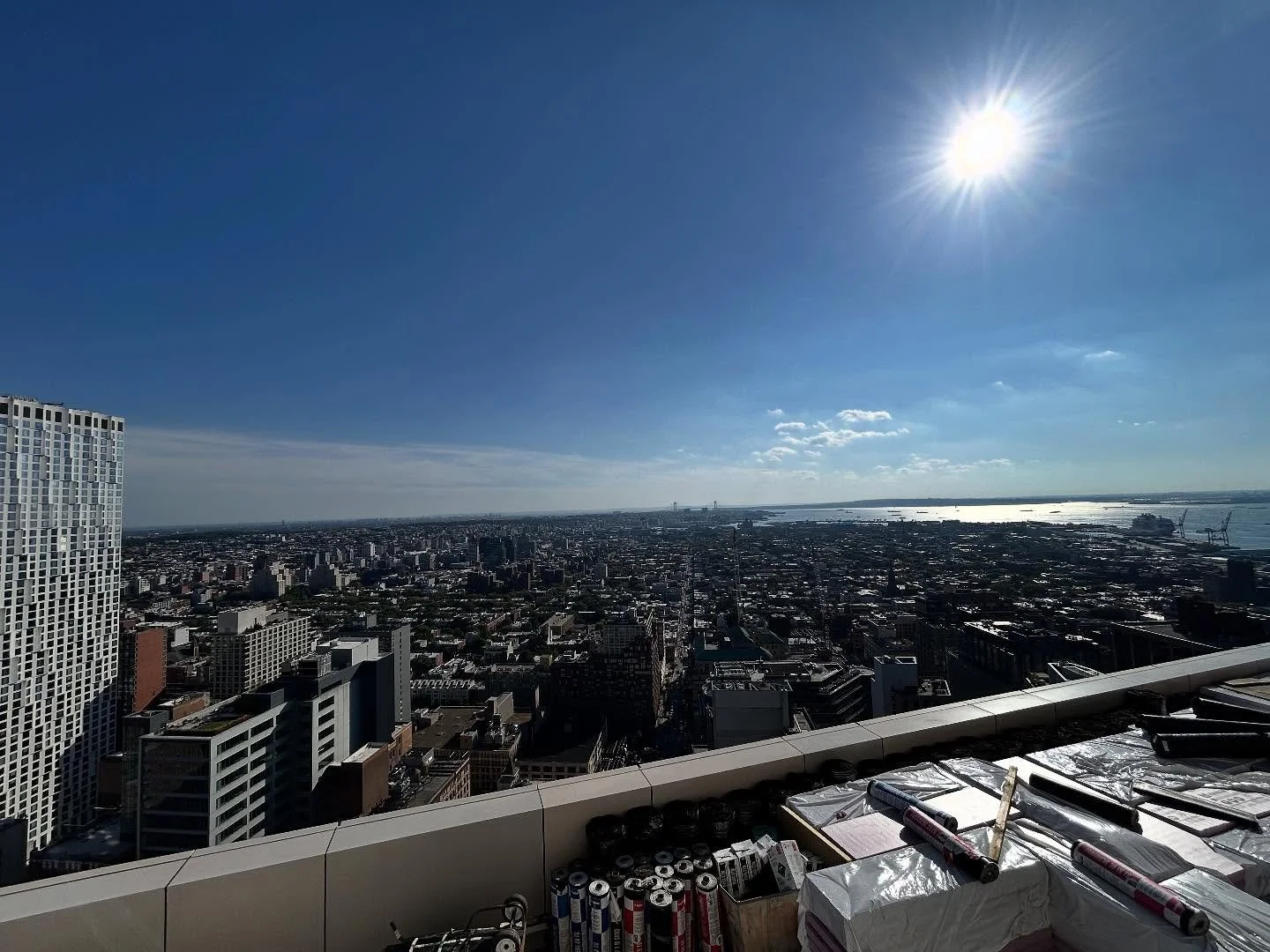 South Brooklyn views from the top at our #downtownbrooklyn #highrise