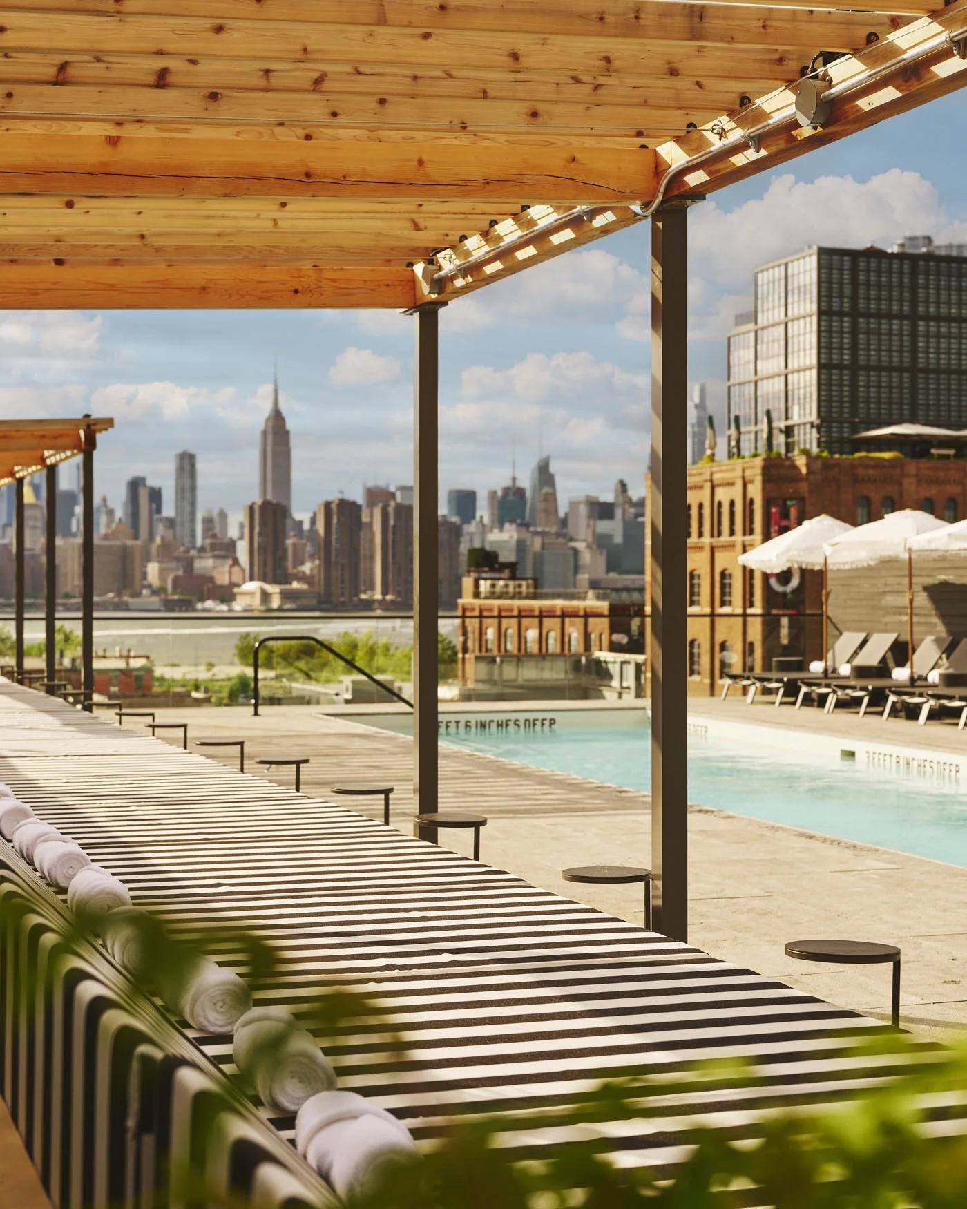 Bathhouse Williamsburg Skyline View