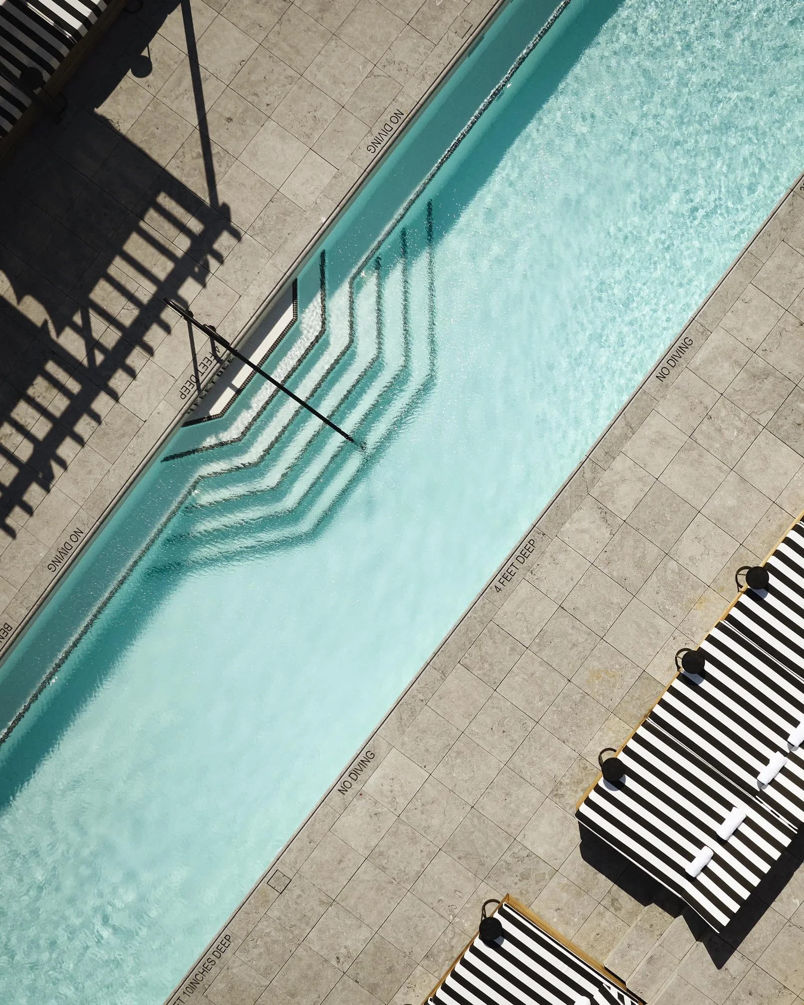 Bathhouse Williamsburg Rooftop Pool Aerial