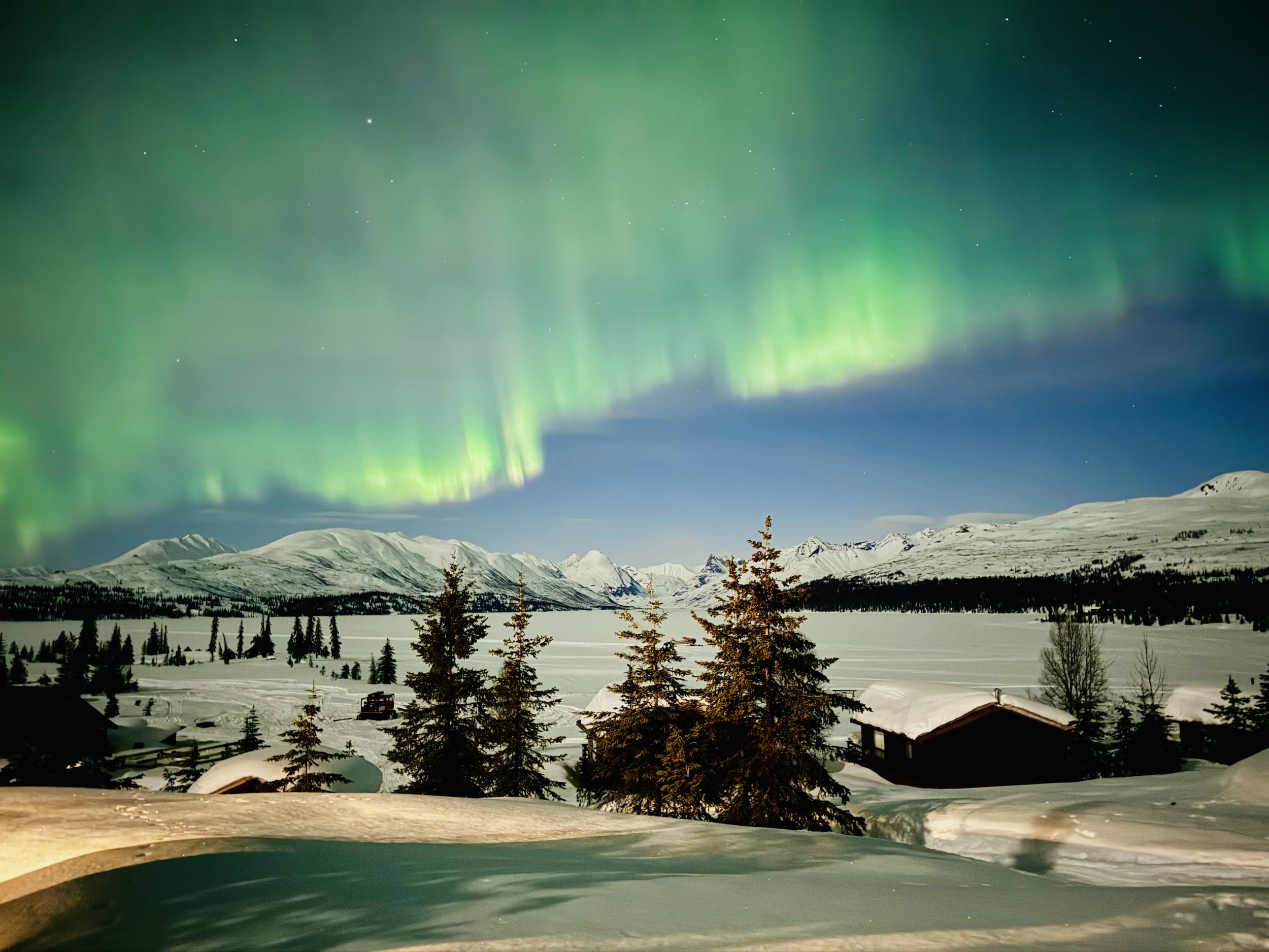 Aurora borealis in Alaska