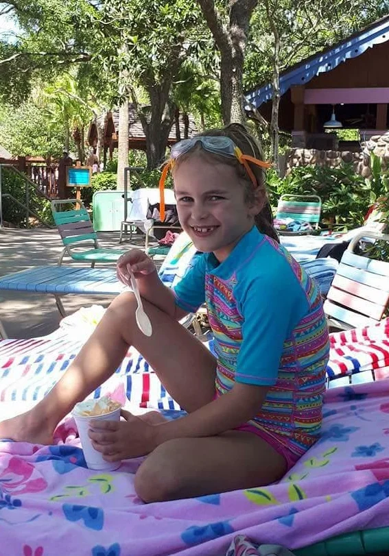 This is Lyra now, age 7