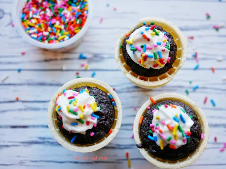 Kodiak Triple Chocolate Cupcake Cones