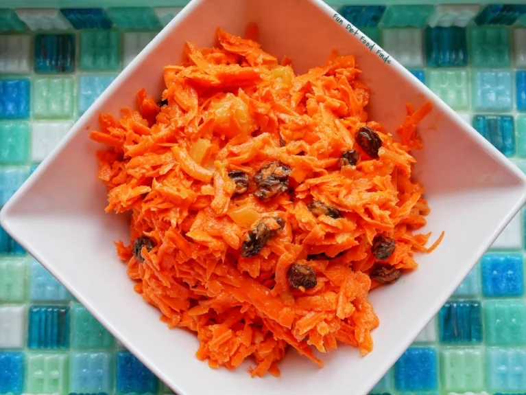 Carrot, Raisin, and Apple Salad
