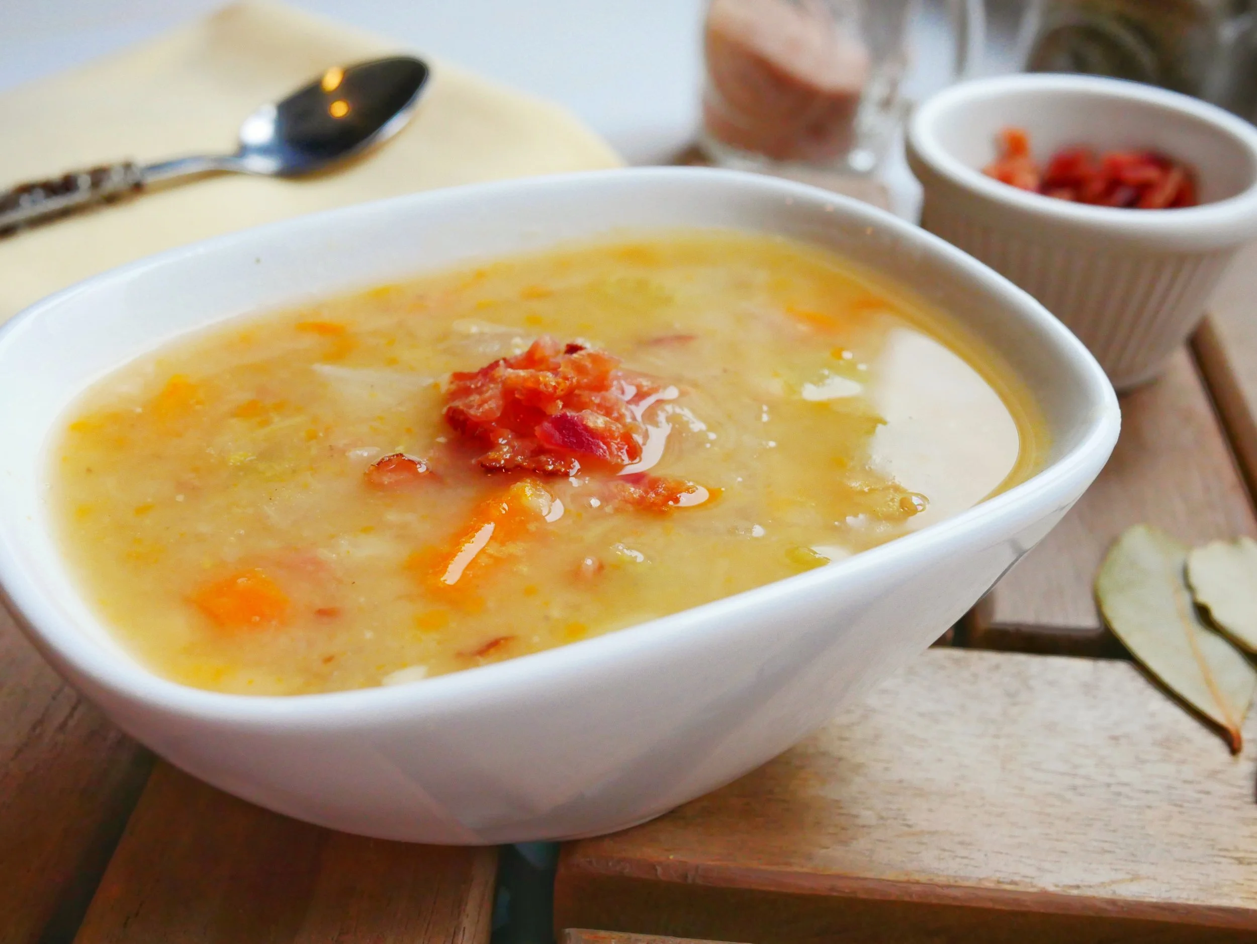 Yankee Bean and Bacon Soup — Lightened Up Life