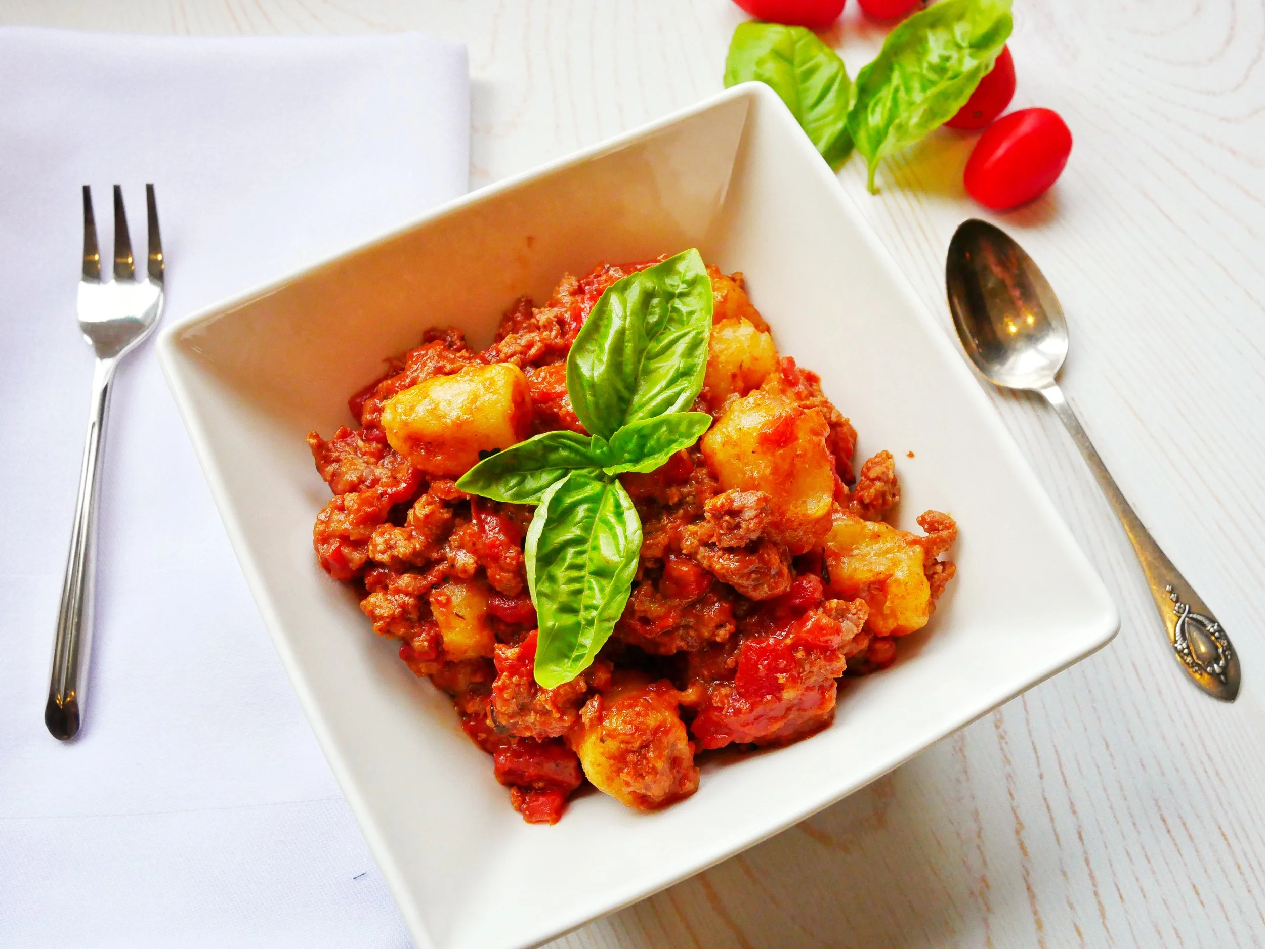 Gnocchi Bolognaise