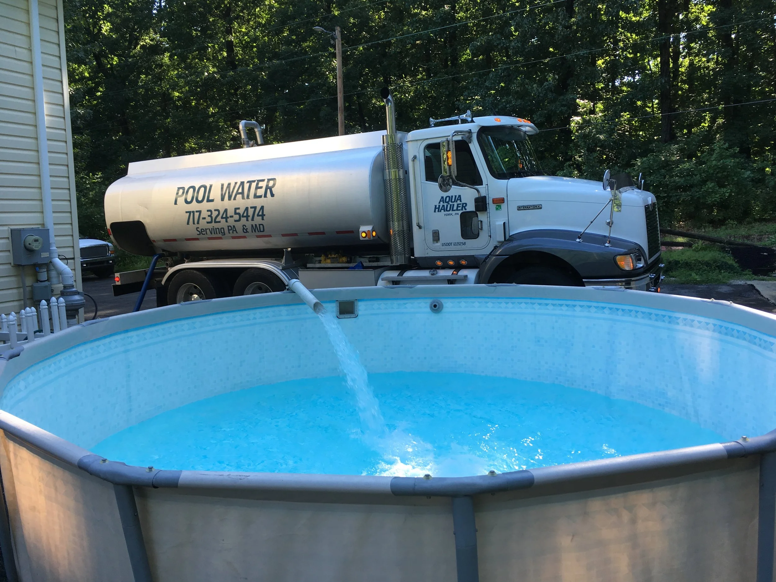 Water Calculator — Pool Water Delivery Service Aqua Hauler