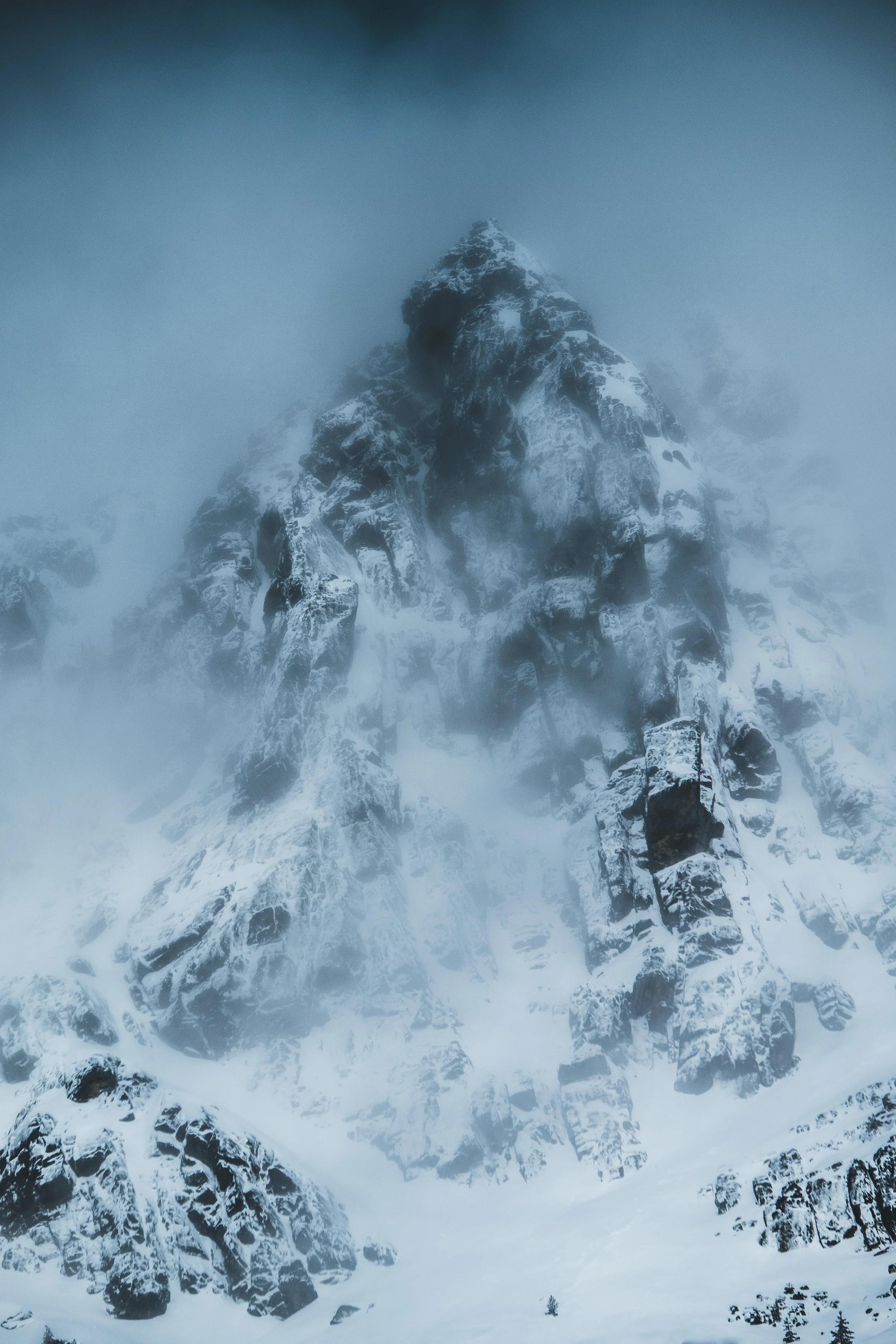 Icy walls