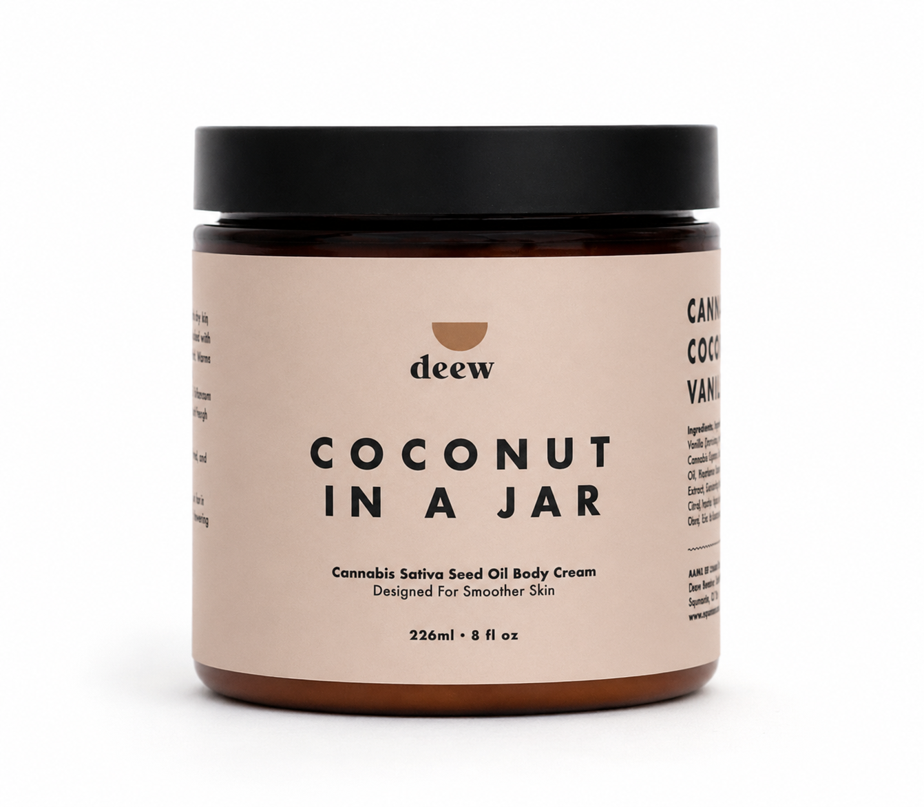 Coconut in a jar Hemp Skincare Canada.png