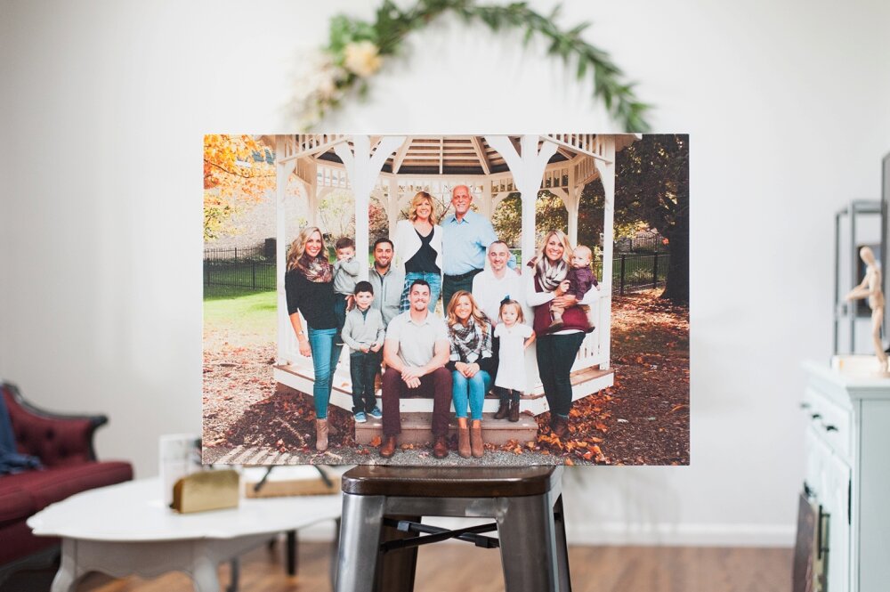 Inside a Portrait Order — Indy Family Photo