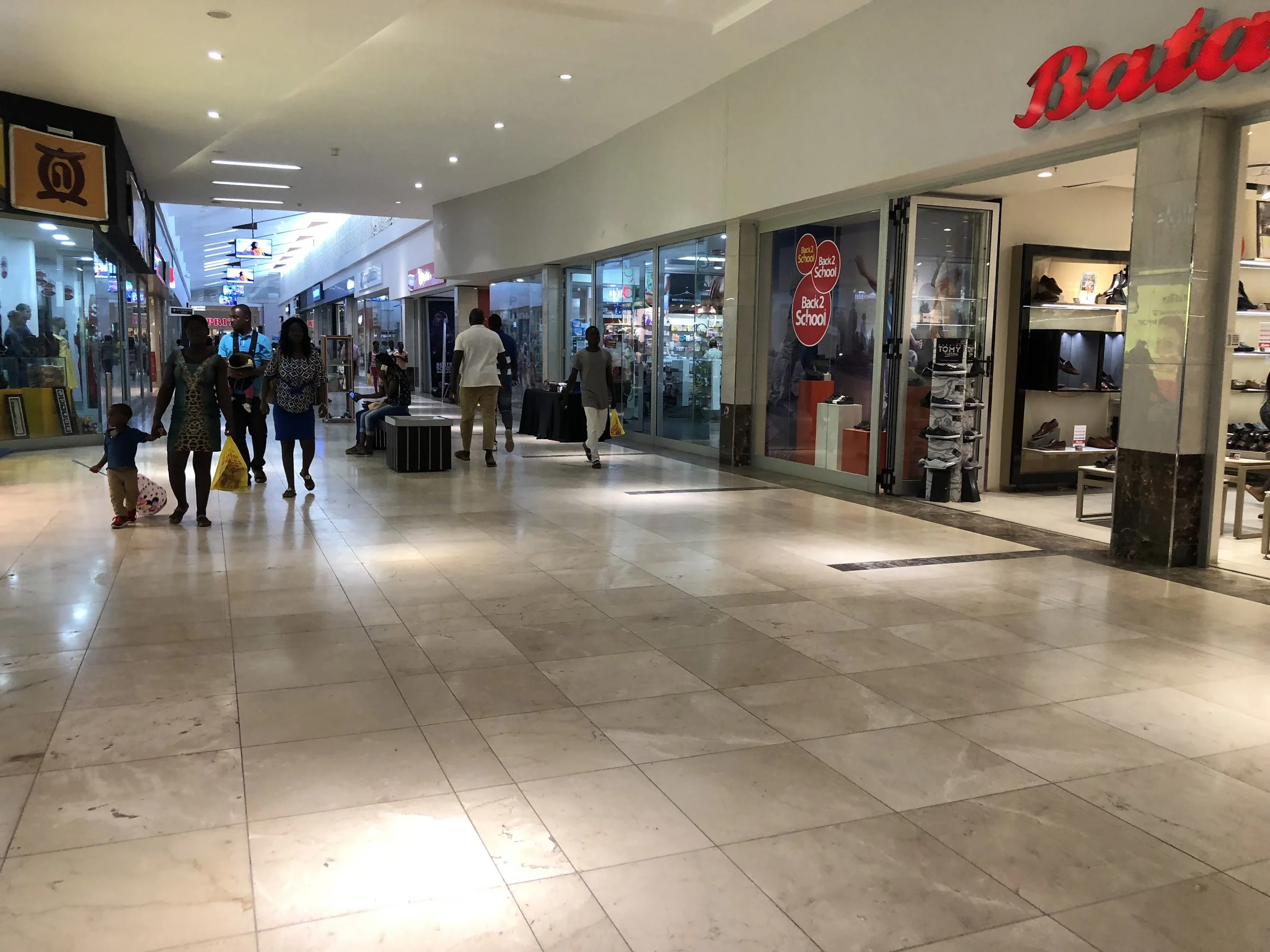 One of the malls in Accra