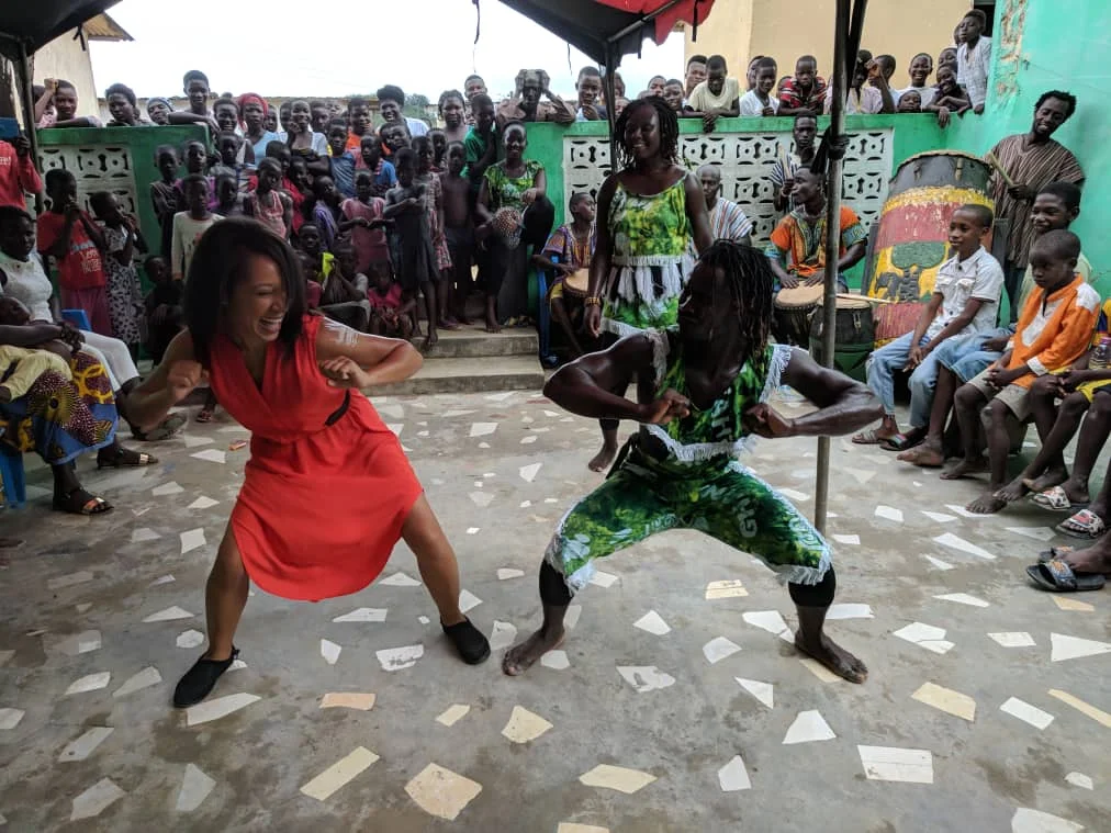 The celebration after my naming ceremony