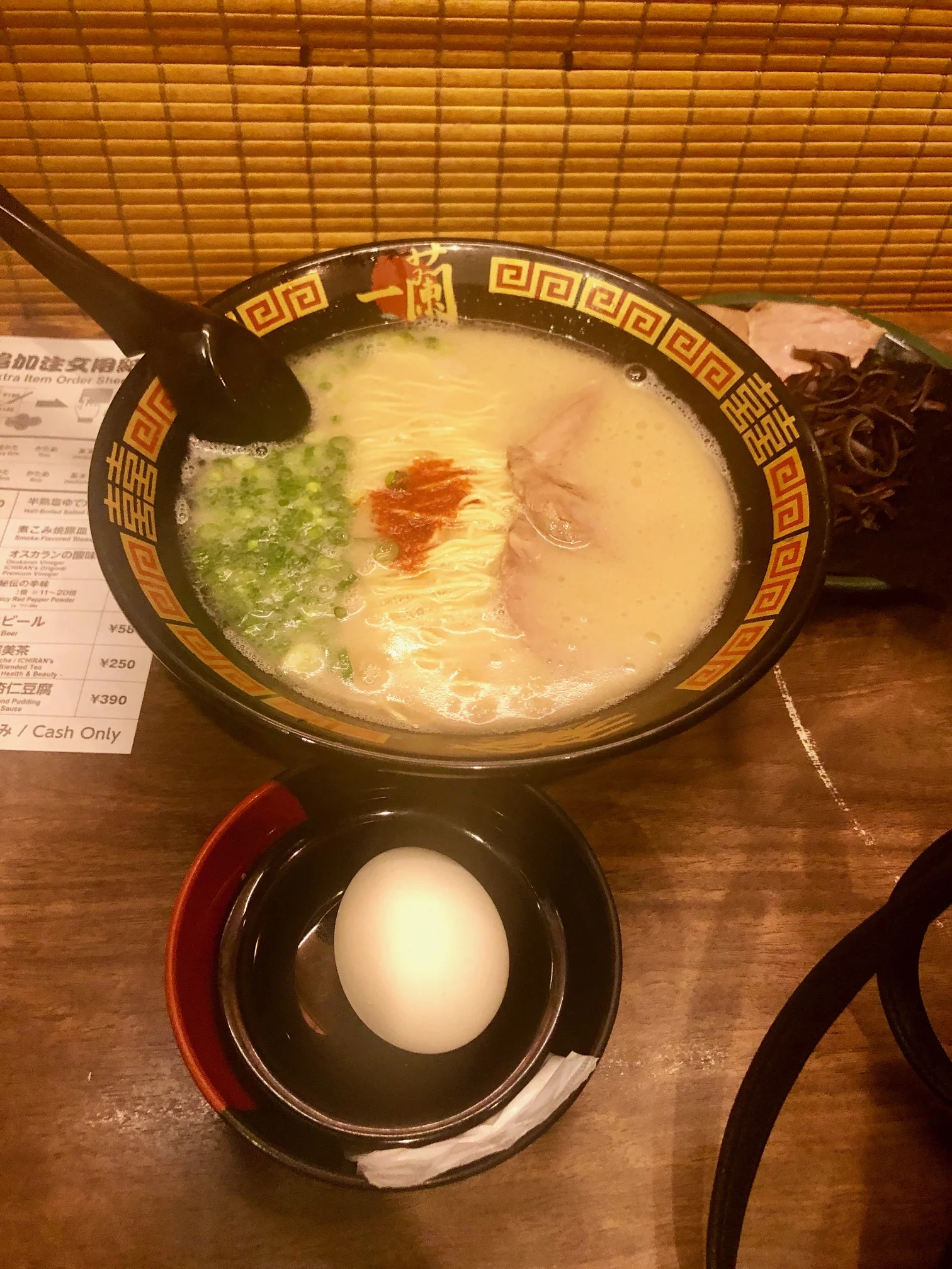 Dining at Ichiran Shibuya