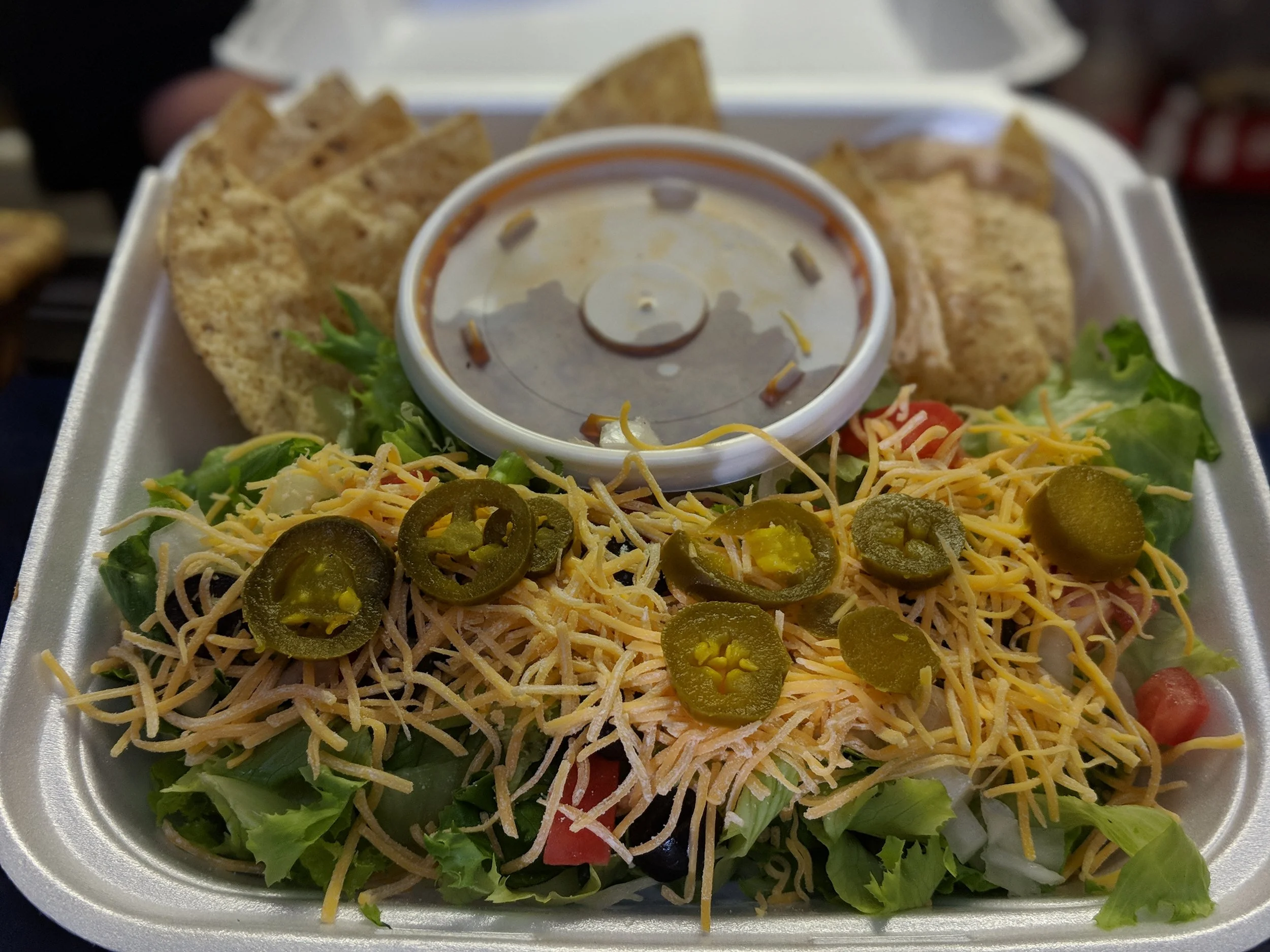 Todays Special the Taco Salad