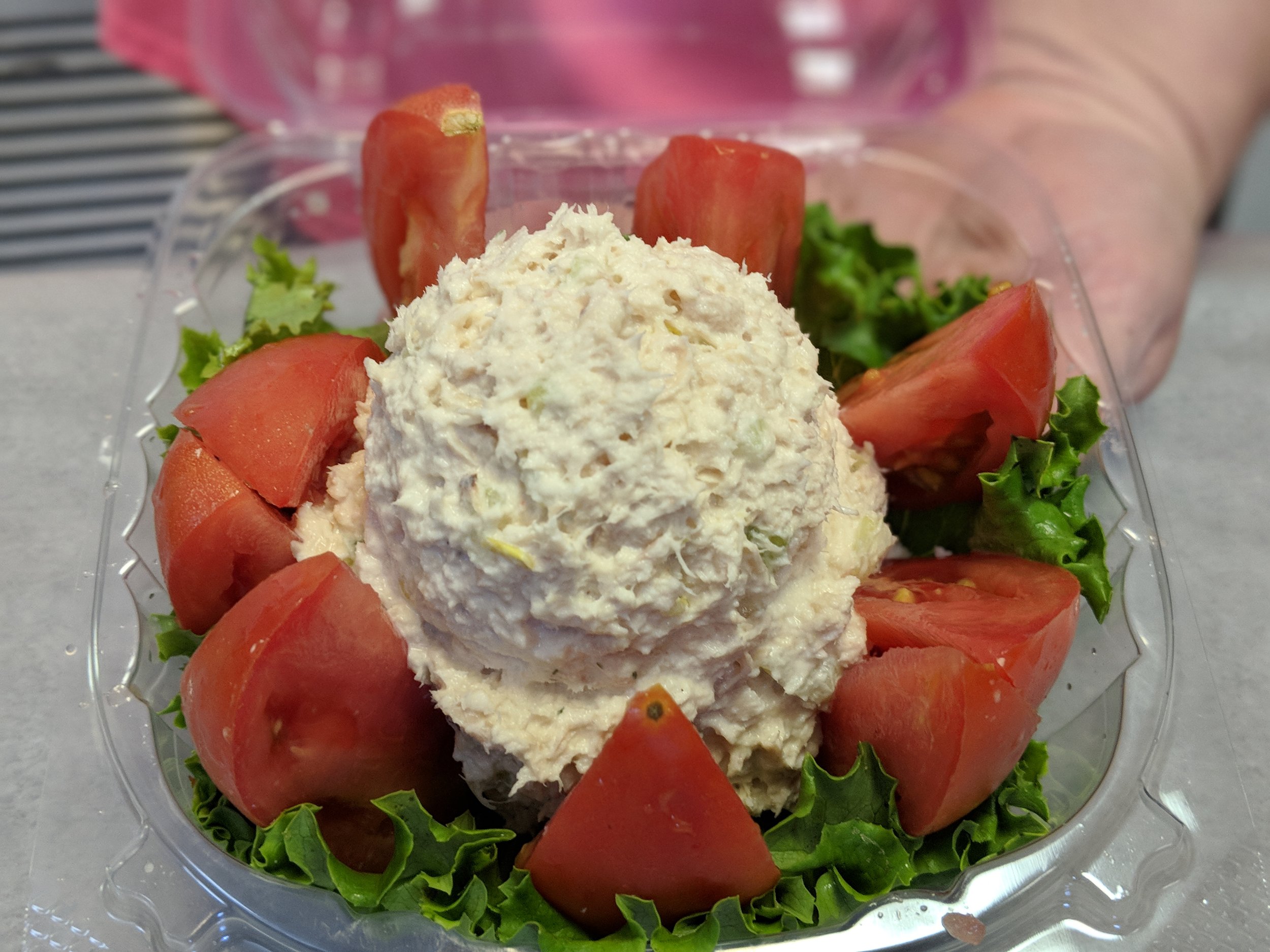 Tuna Salad Stuffed Tomato