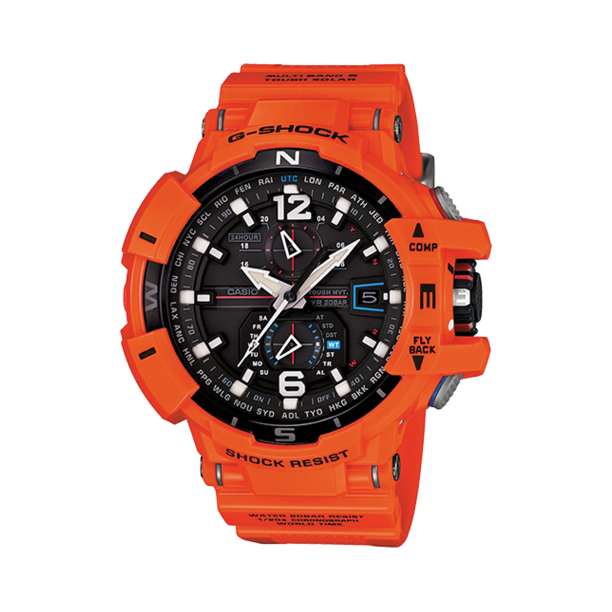 g shock gravitymaster orange