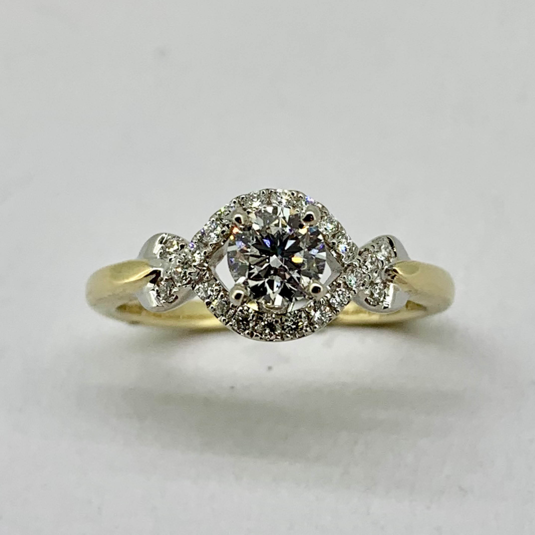 Eternity Diamond Engagement Ring