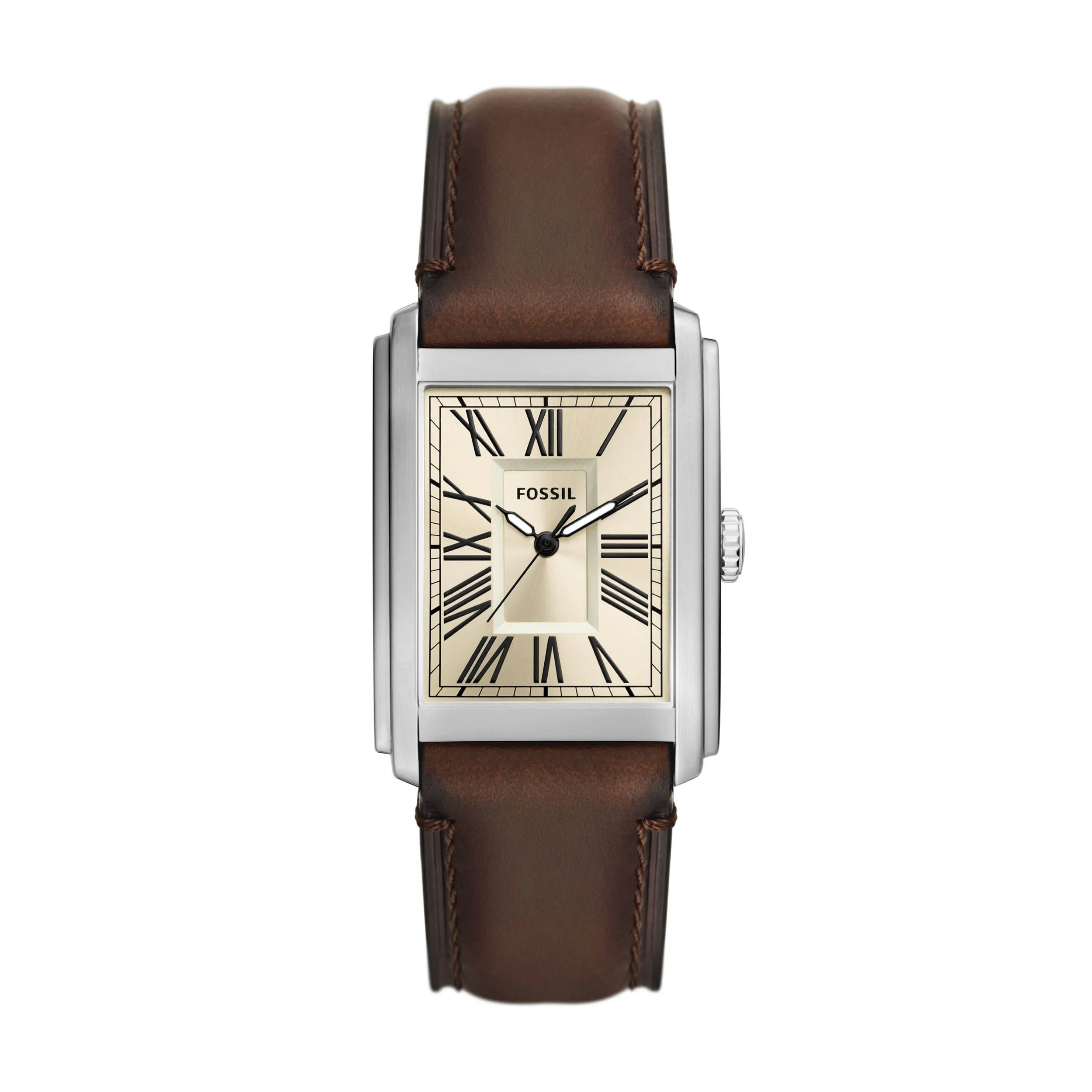 Fossil Carraway Leather Watch — Leonard Jewelry
