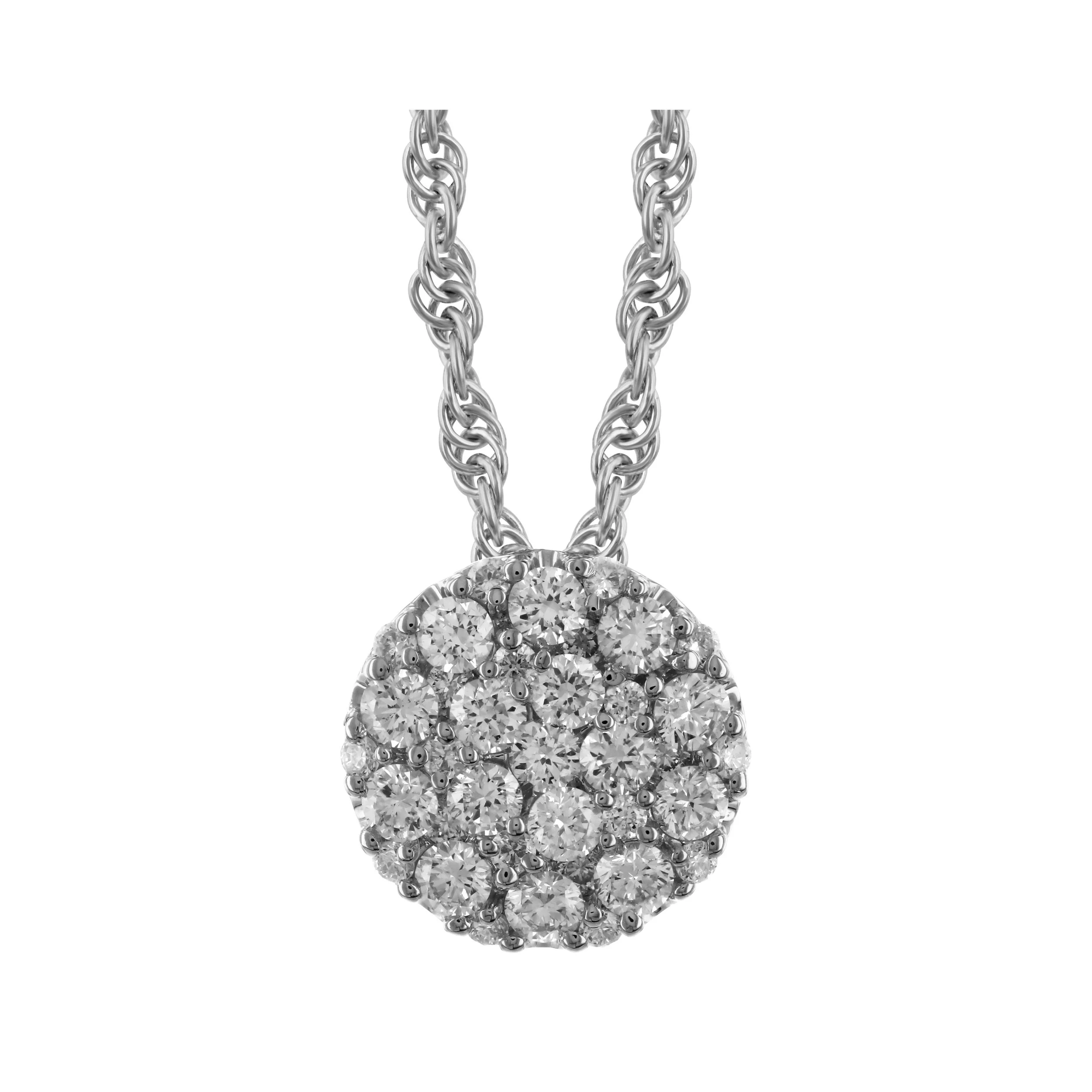 Diamond Cluster Pendant