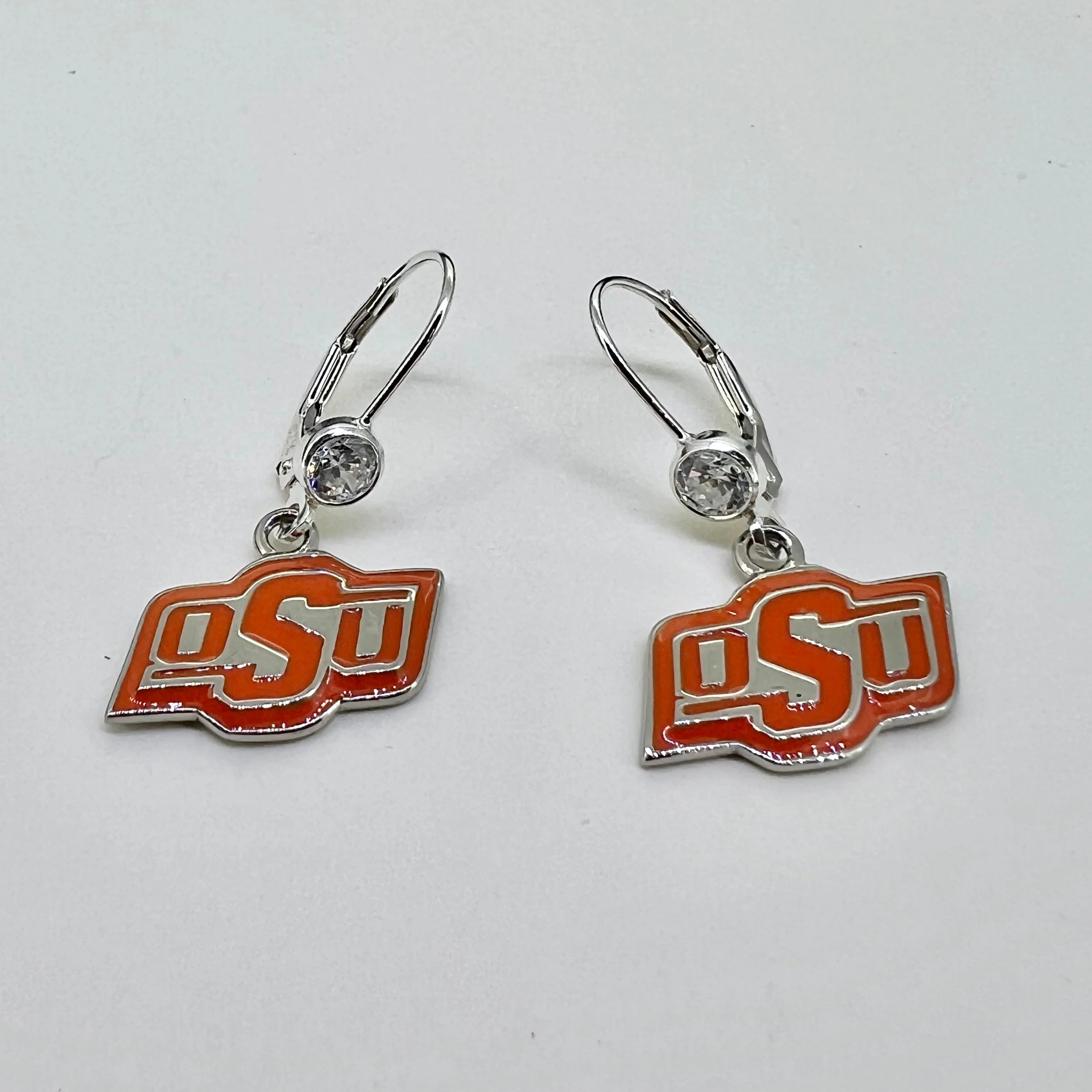 OSU Logo Dangle Earrings