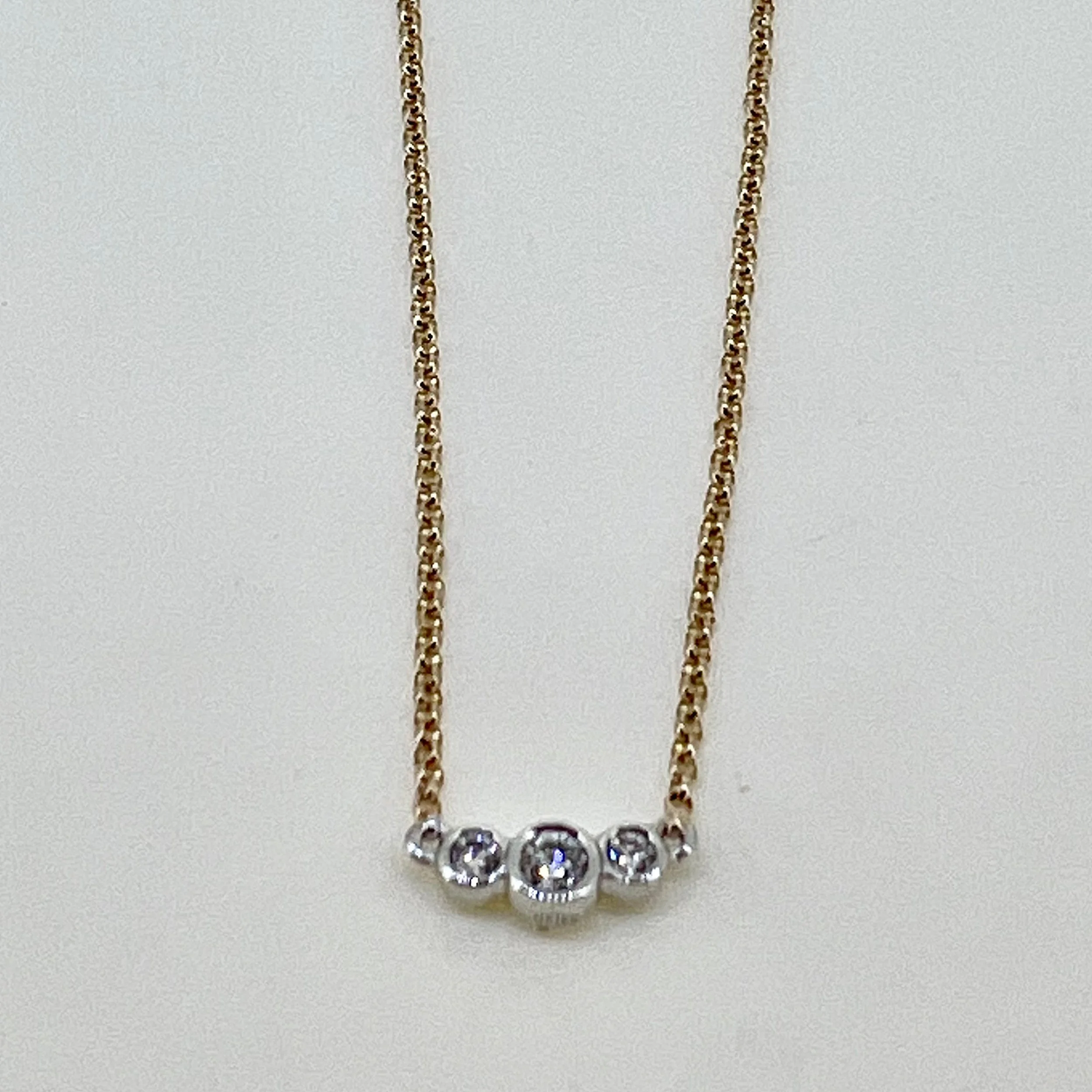 Petite Diamond Trio Pendant