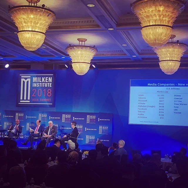 &ldquo;Only 0.5% of the available data is being utilized&rdquo; in financial analysis. A fascinating panel at Milken Asia on the state of Global Capital Markets, moderated by Michael Milken. #milkeninstitute #milkenasiasummit #fintech #milken