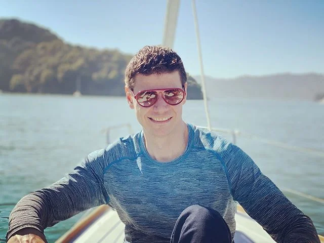 Beautiful day sailing with friends.