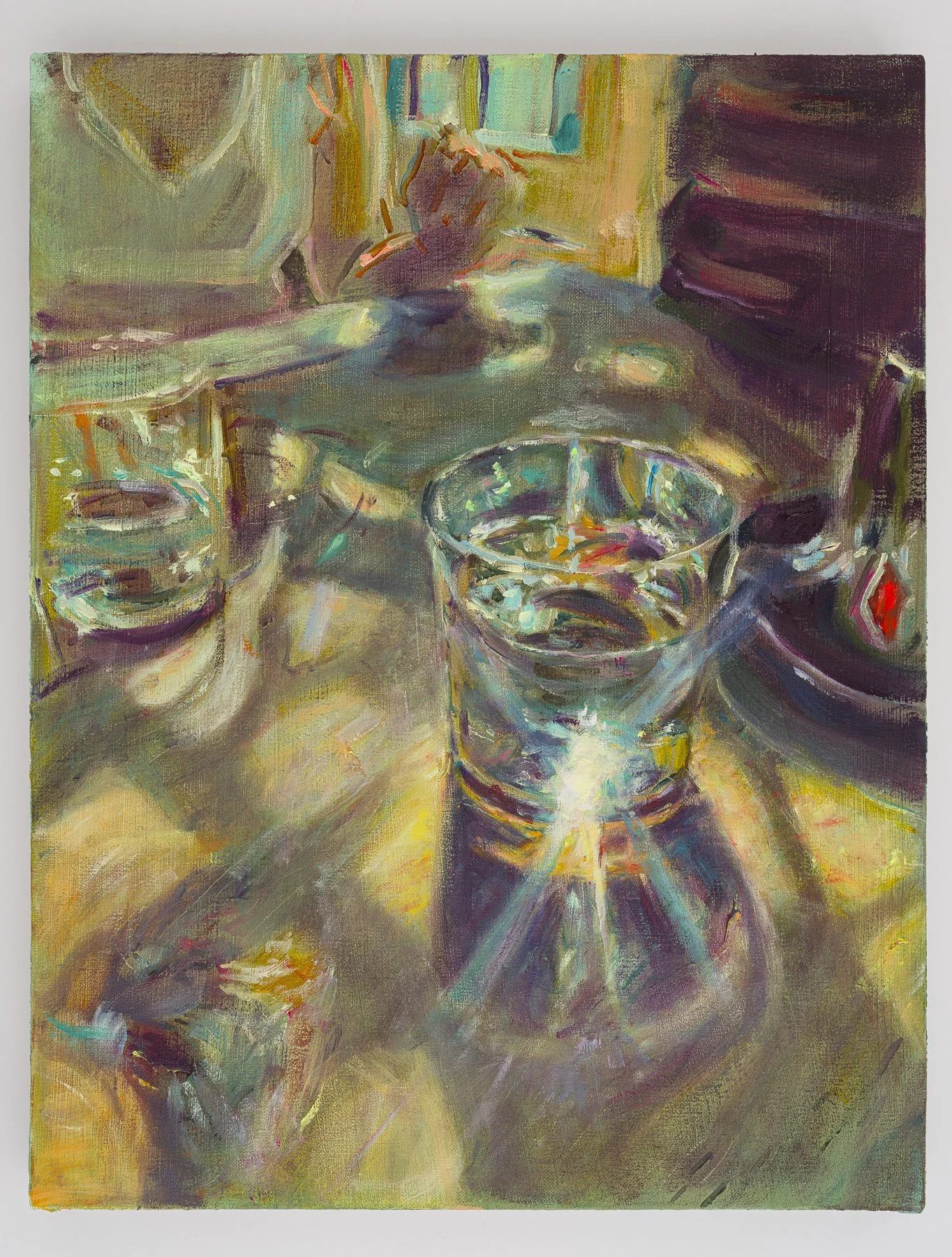 Frankies , 2023 Oil on linen 18 x 14 inches