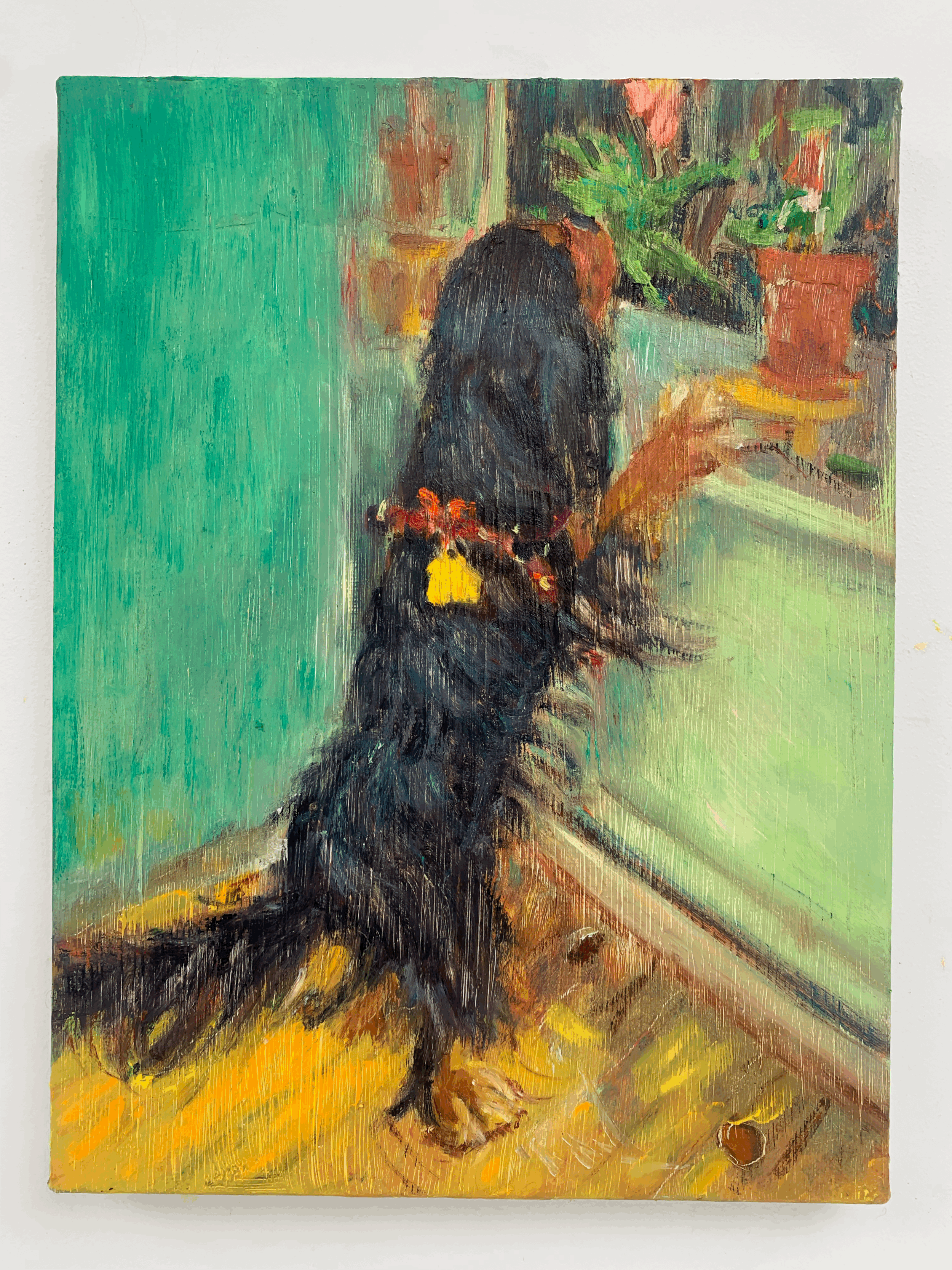 Curious Winnie , 2023 16 x 12 inches Oil on linen