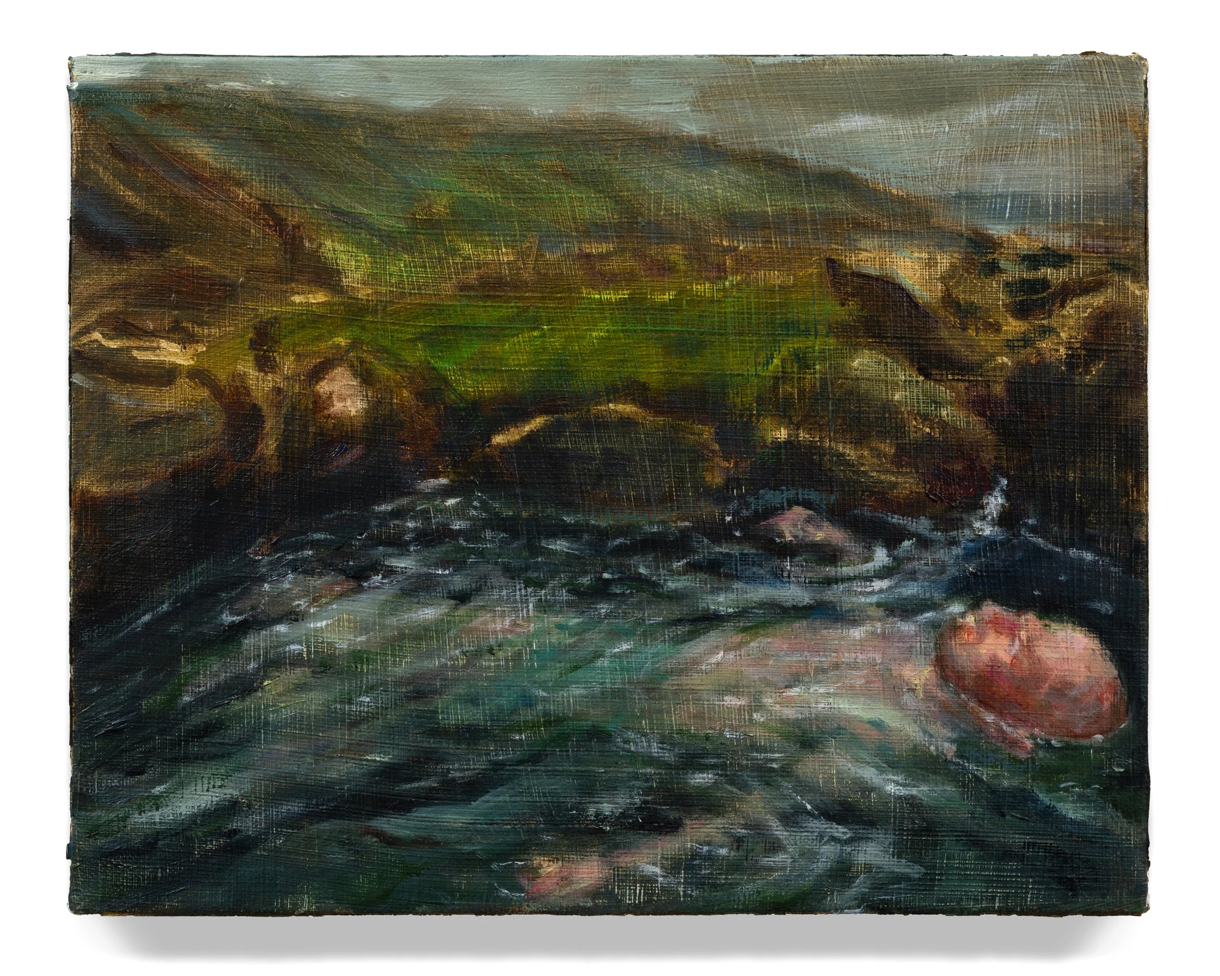 Hvammsvik , 2025 Oil on linen 8 × 10 inches