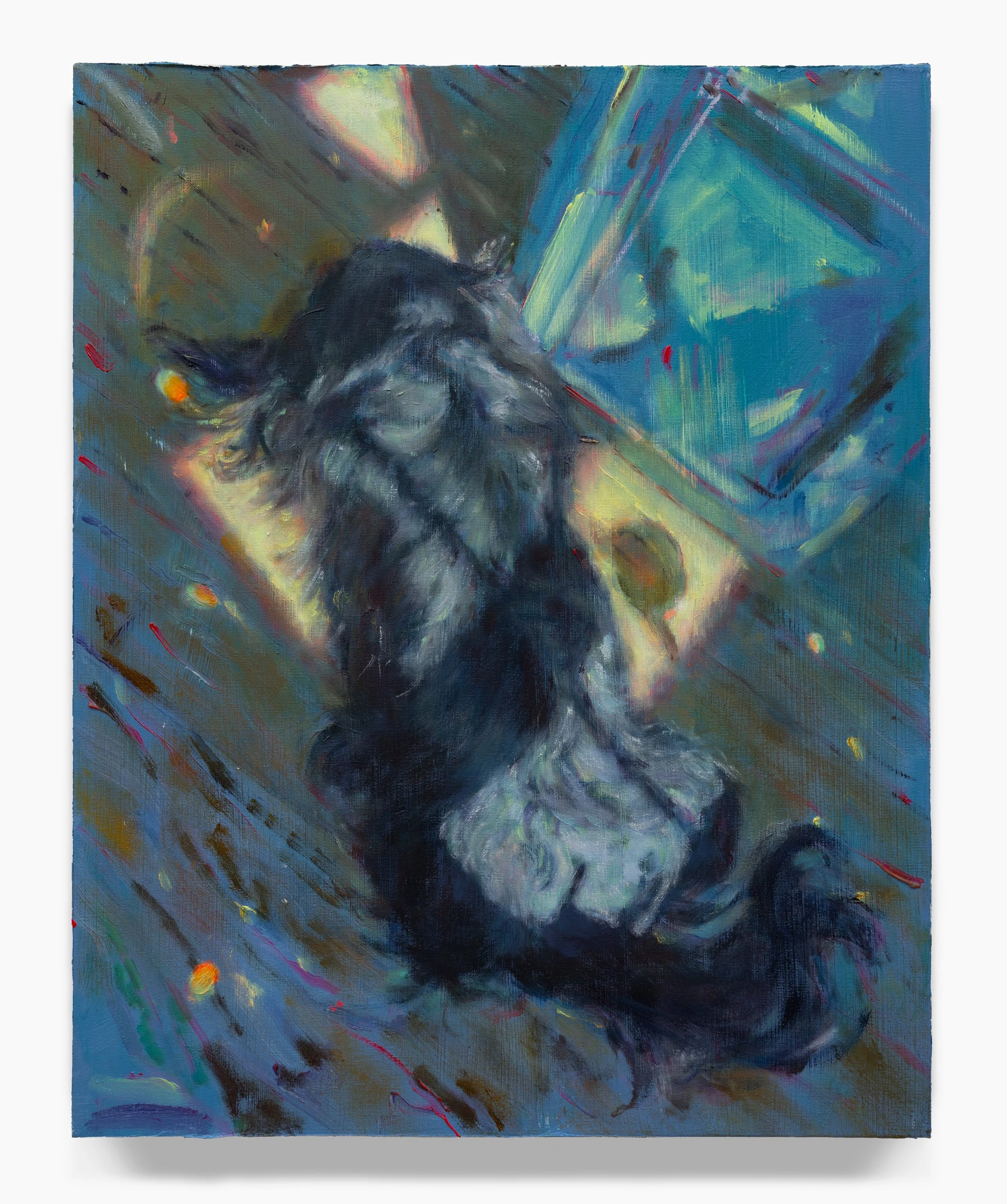 Winnie Rainbow , 2024  Oil on linen  20 × 16 inches