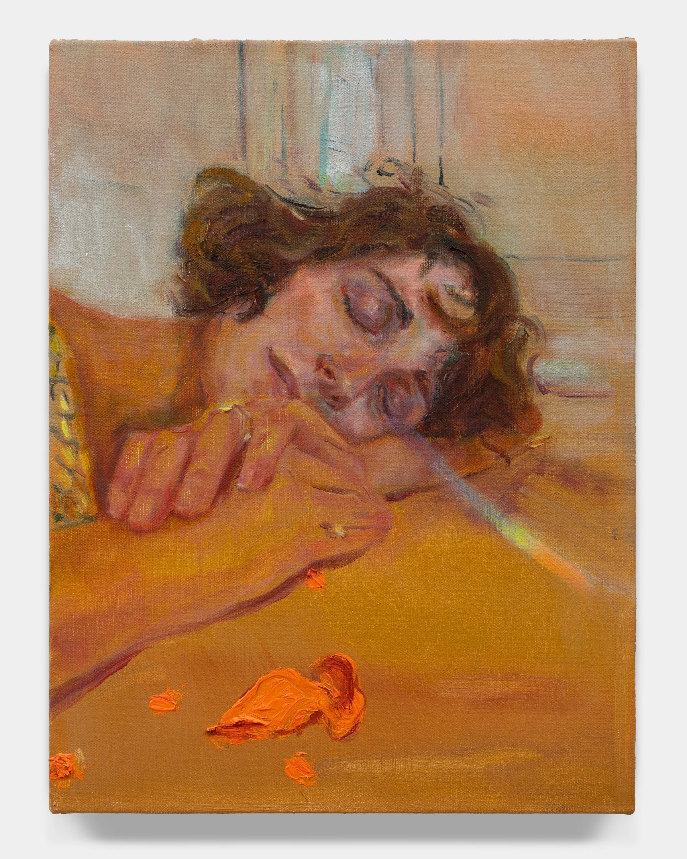 Play-Doh , 2024  Oil on linen  16 × 12 inches