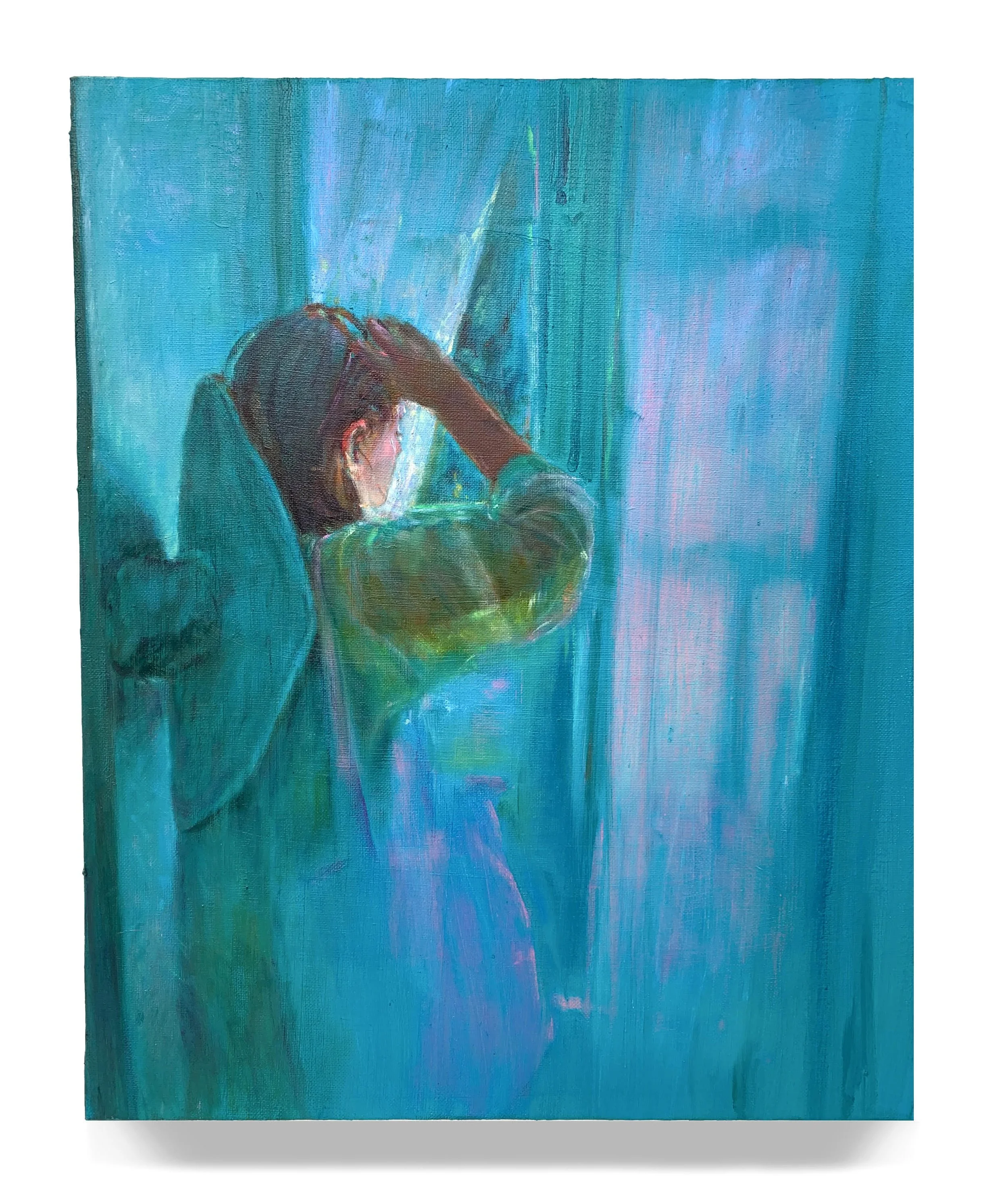  Monet’s Window, 2026 oil on linen 30 × 24 inches 