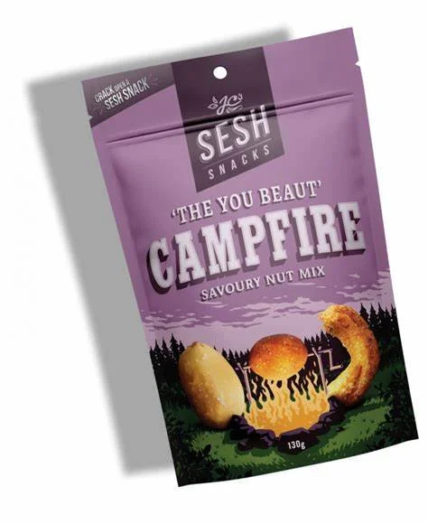 Sesh Snacks Campefire Savoury Nut Mix 130g