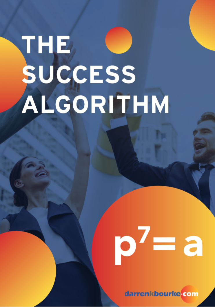 Darren Bourke, Coachtopia, Success Algorithm