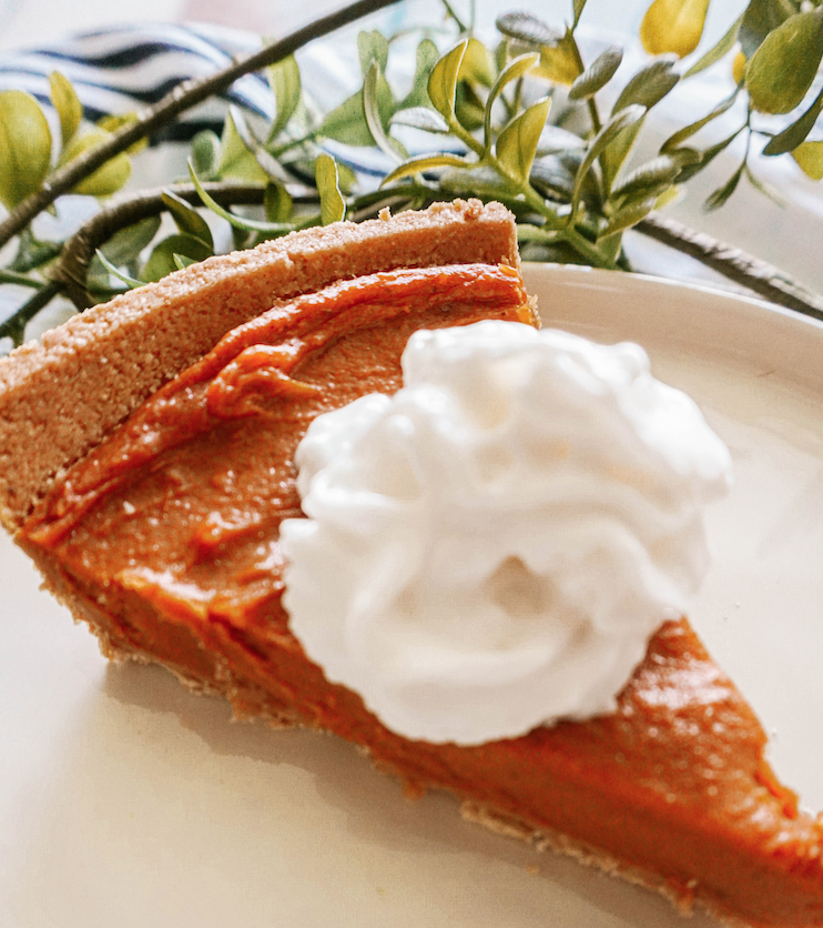 EASY VEGAN SWEET POTATO PIE 
