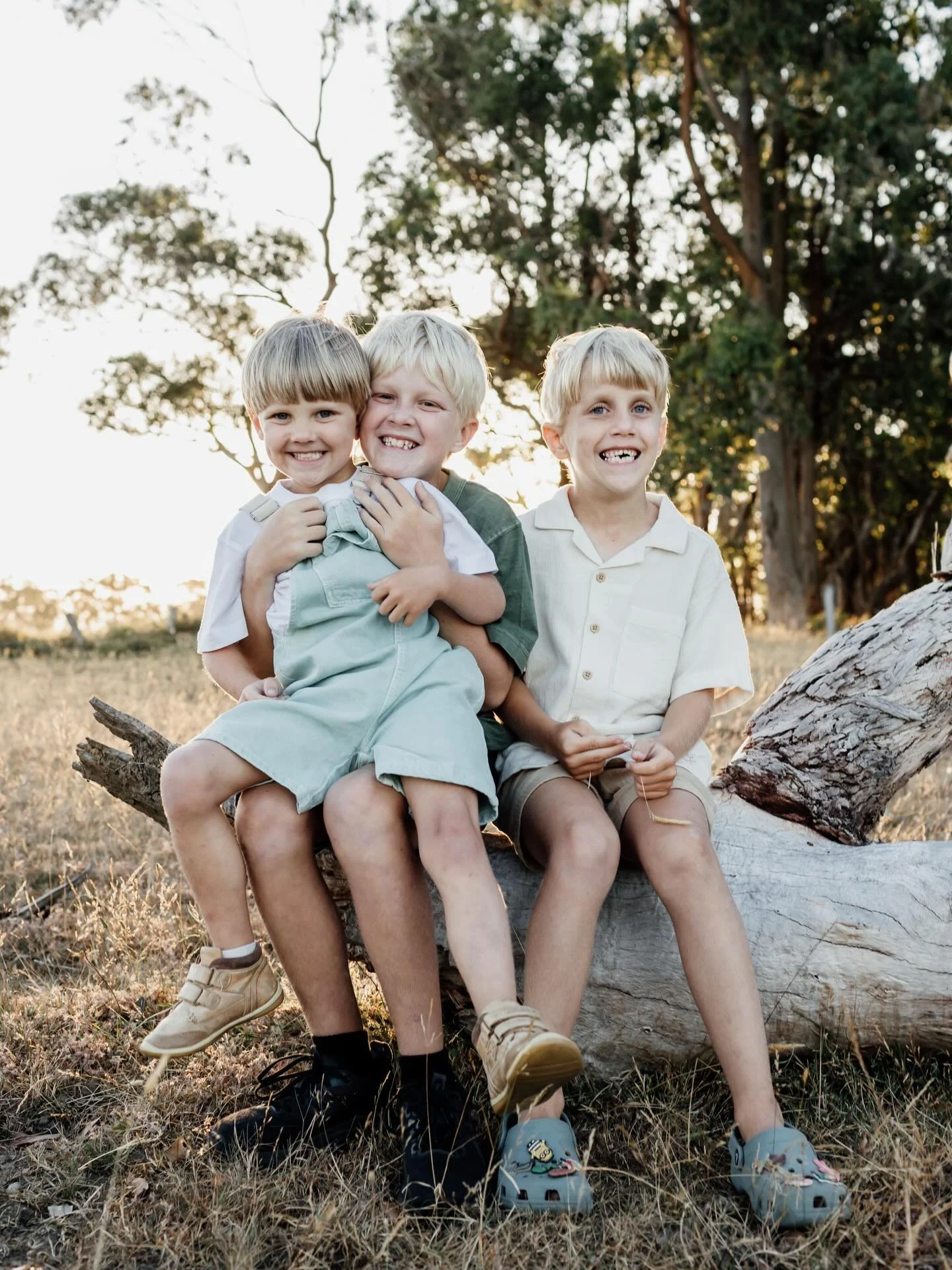 These three gorgeous boys stole the show on Saturday night, full of energy and fun and a side of insect catching!