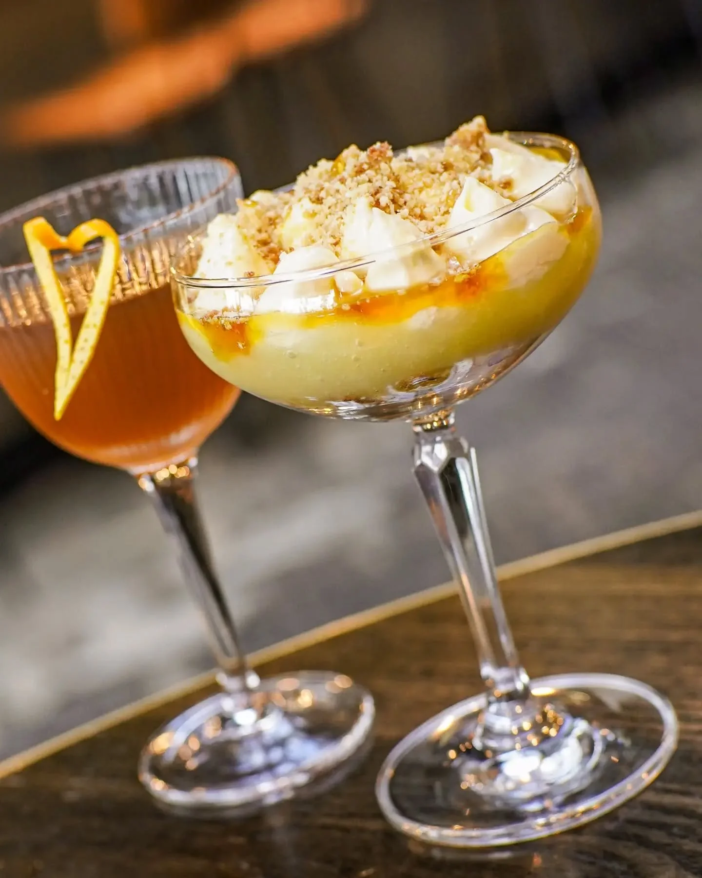 you can drink your dessert
or eat it
we love you just the same
xoxo

(tim's apple crumble + the heart of amontillado)