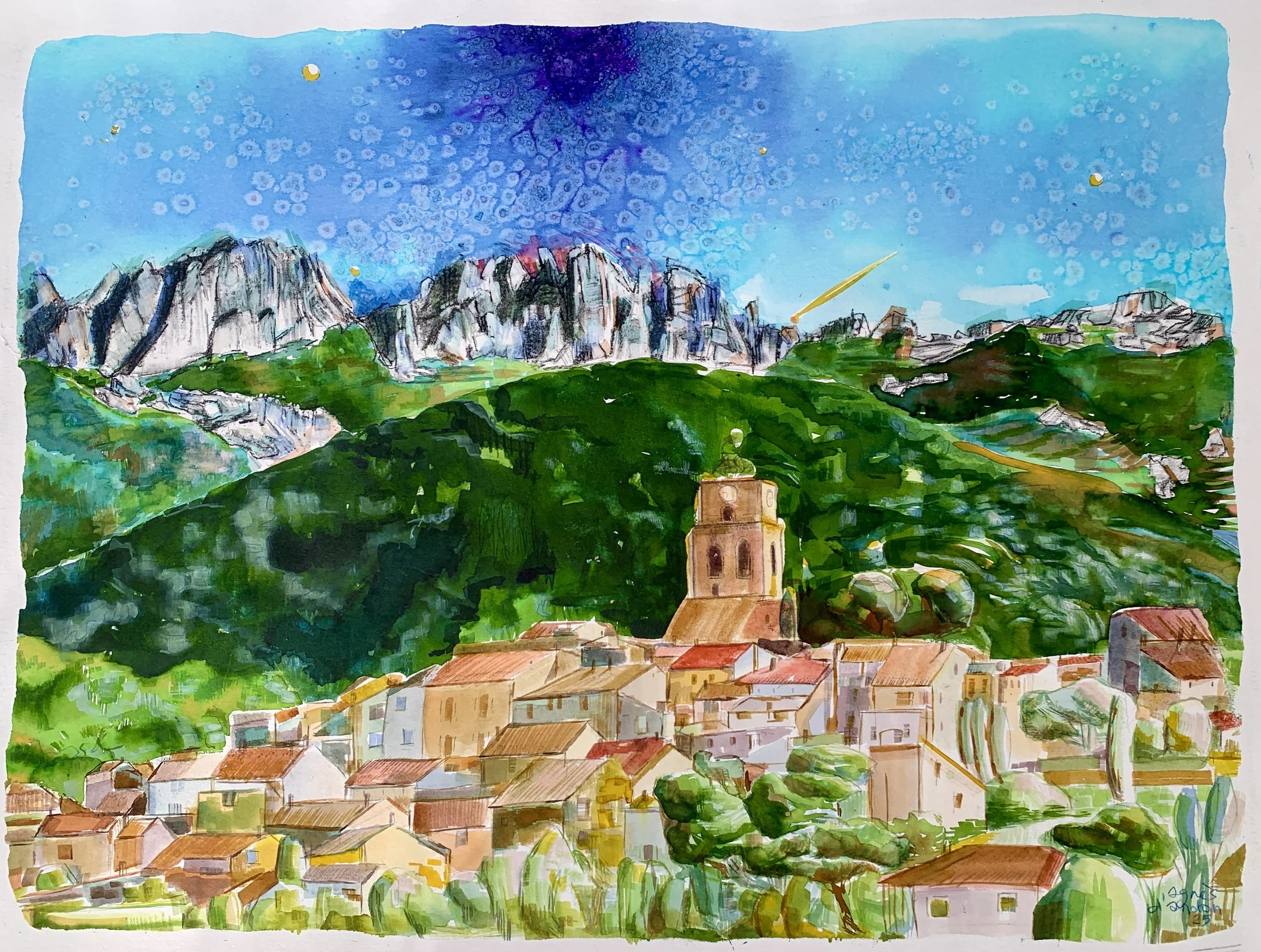 Sablet sur Dentelles de Montmirail 