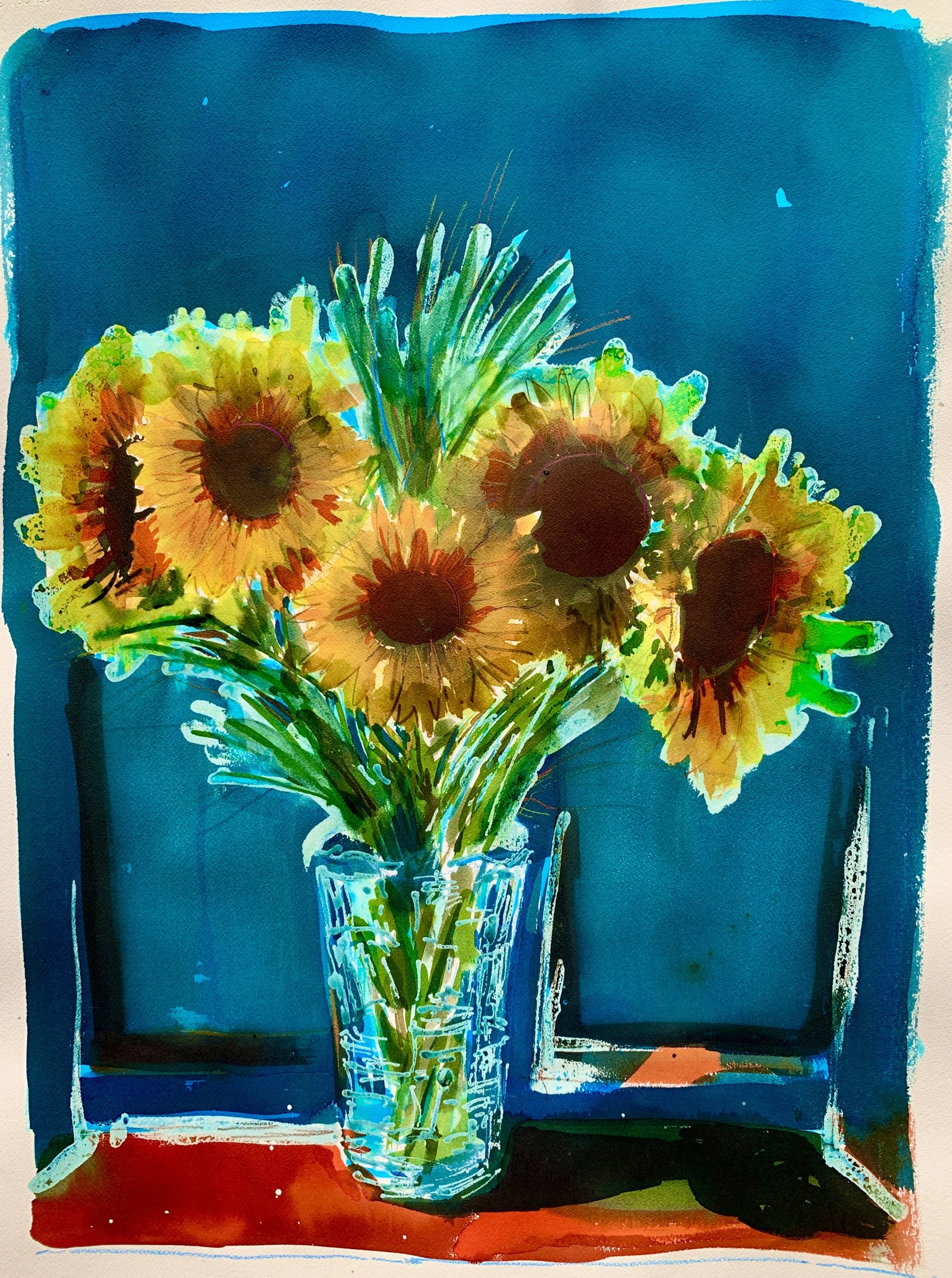  Mixed media on paper - 76×56 cm  SOLD 