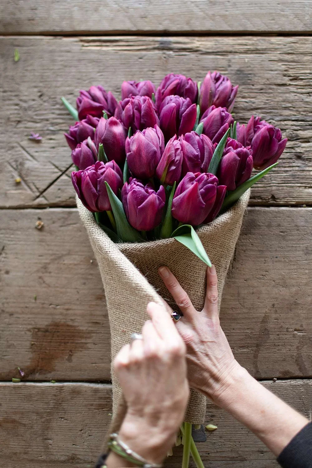How to Wrap Tulips — Philippa Craddock
