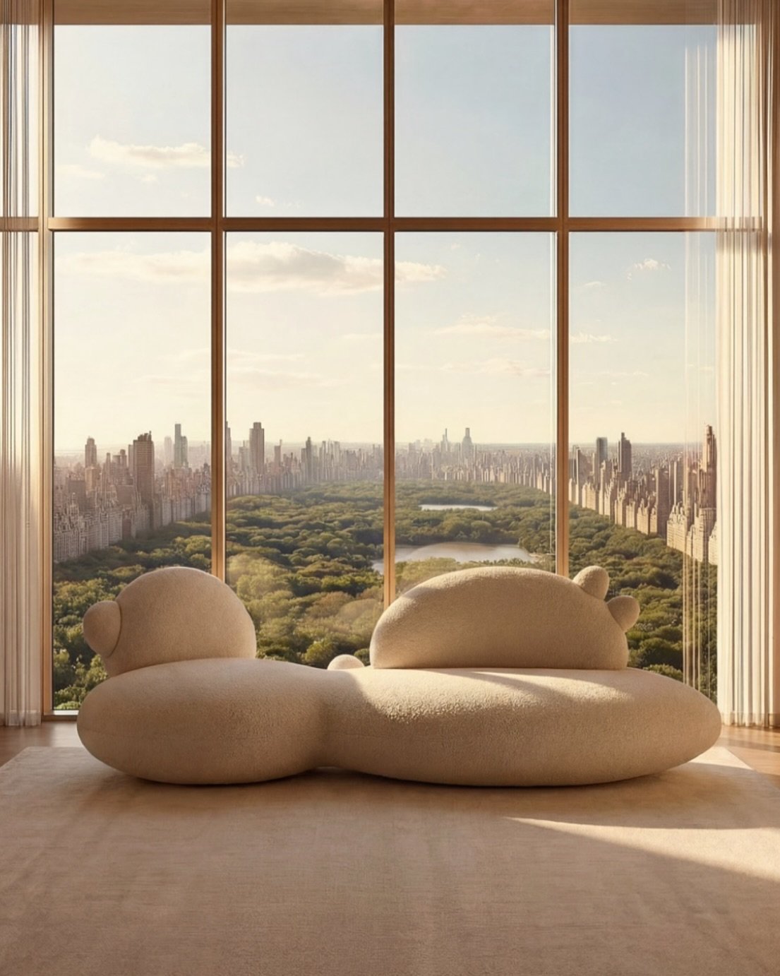 Nopal Lounge Sofa in Dedar Karandash Brebis fabric

#linconnu #atelierlinconnu #cacticollection #nopal