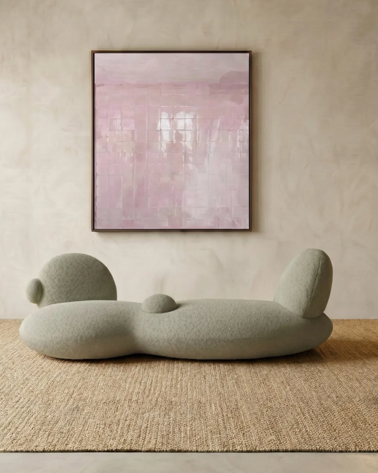 The Nopal Therapist Sofa in sage green, from the Cacti Collection; an invitation to pause, unwind, and experience comfort through a sculptural lens.

Inspired by the restorative power of nature, it offers a sanctuary for contemplation, where design b