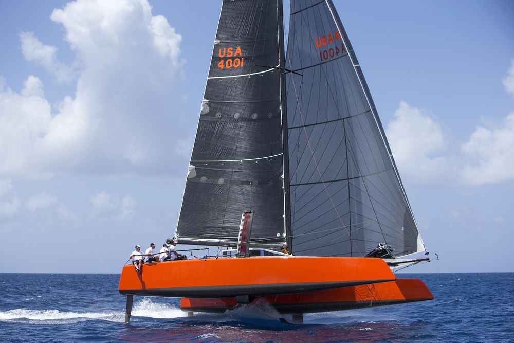 The DNA G4 and F4, featuring advanced ST engineering, revolutionized cruising cats with the G4's stable flight under the Gunboat brand. Learn more at DNA .