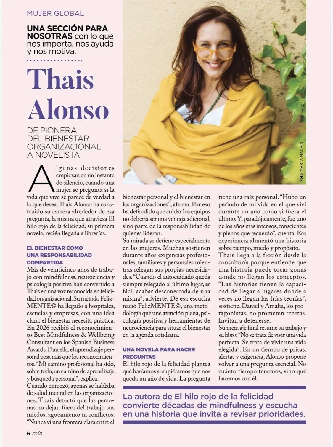 Entrevista enla revista MIA