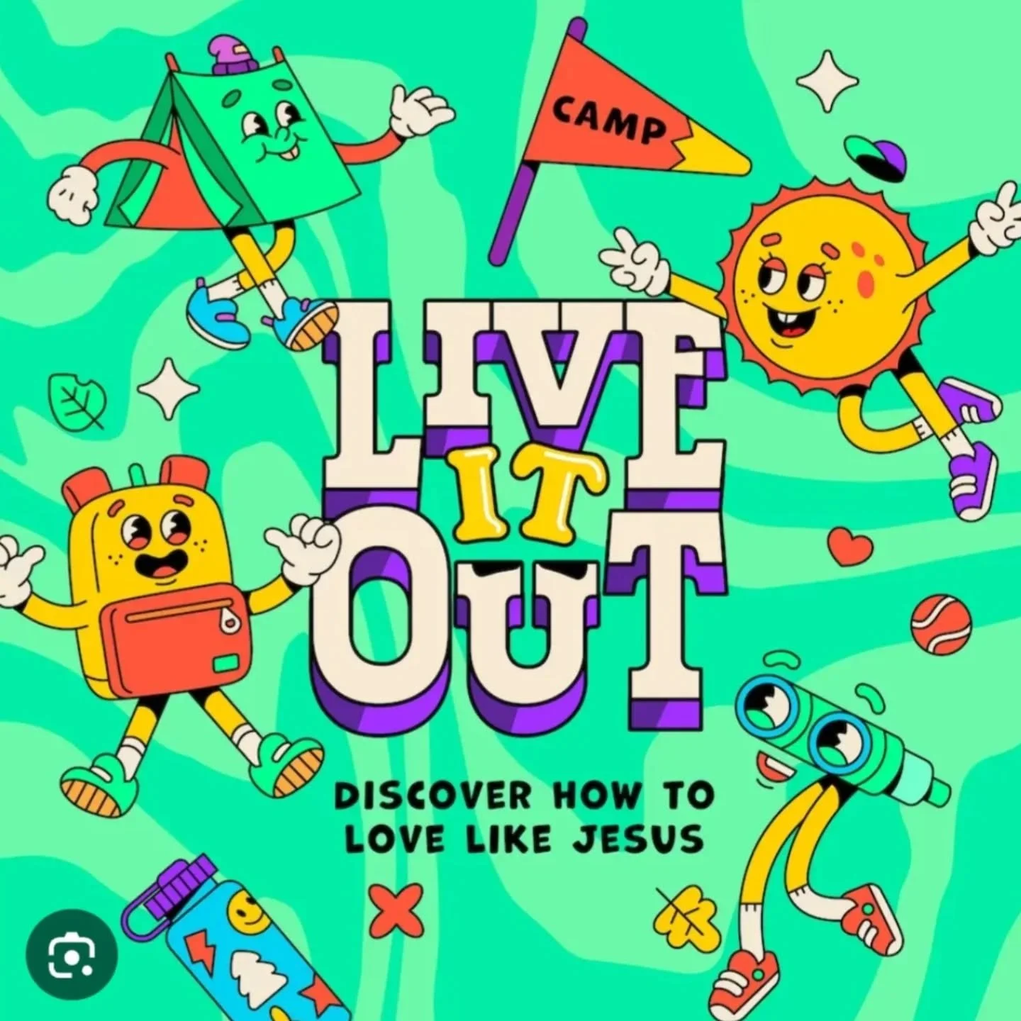 VBS 2025 is almost here! "Live It Out - Discover How to Love Like Jesus" begins on Monday, 6/16, with dinner at 5:45. Use www.myvbs.org/oakleysiler to register! 🥳