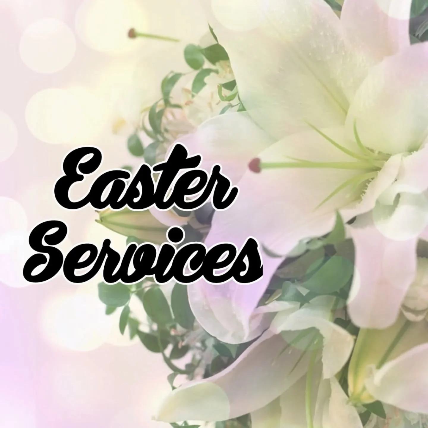 Join us! He is risen indeed! ✝️ 
Easter Egg Hunt at Lou Clark Park on Saturday 1pm to 3pm, 
Easter Sunrise Service at 8am, Breakfast at 8:15, Service at 9:30.