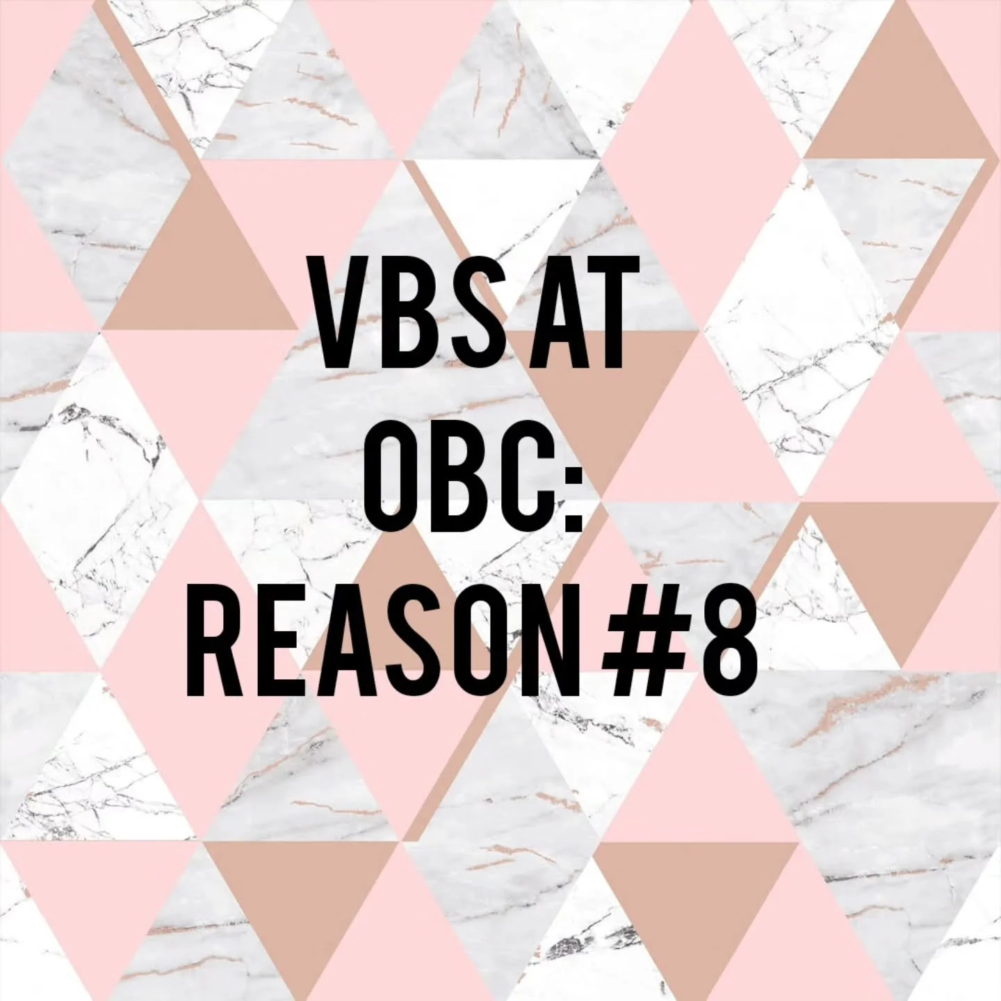 Reason #8 to come to VBS at Oakley Baptist Church:  THE FOOD. We serve dinner each night at 5:45.....hot dogs, chicken tenders, pizza, and walking tacos are on the menu. Come join us beginning 6/22! Register at www.myvbs.org/oakleyvbs2026.