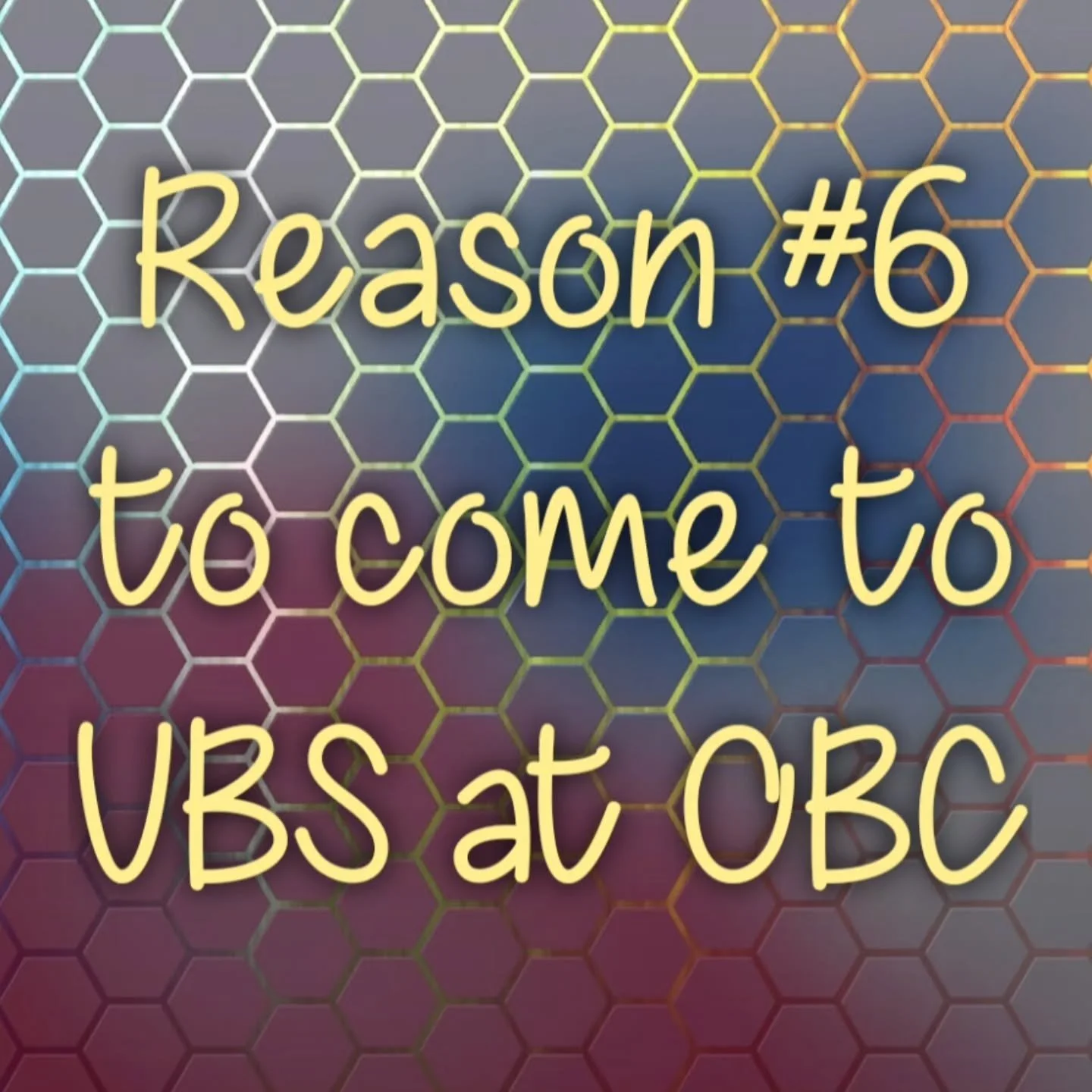 Reason #6: The coolest craft! We are making an outdoor stepping stone from scratch.....tiles, cement, grout, and everything! Your very own design! Register at myvbs org/oakleyvbs2026!
