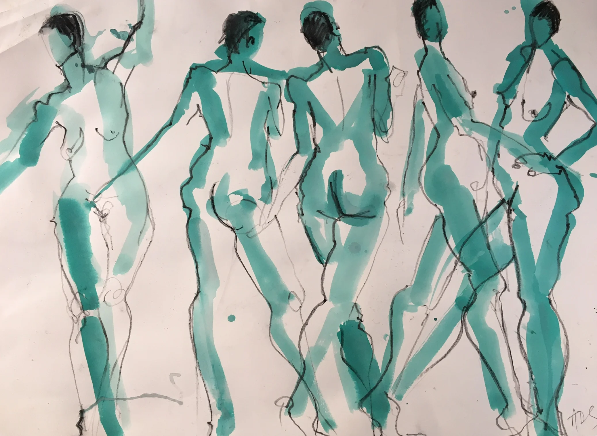 Five Dancers